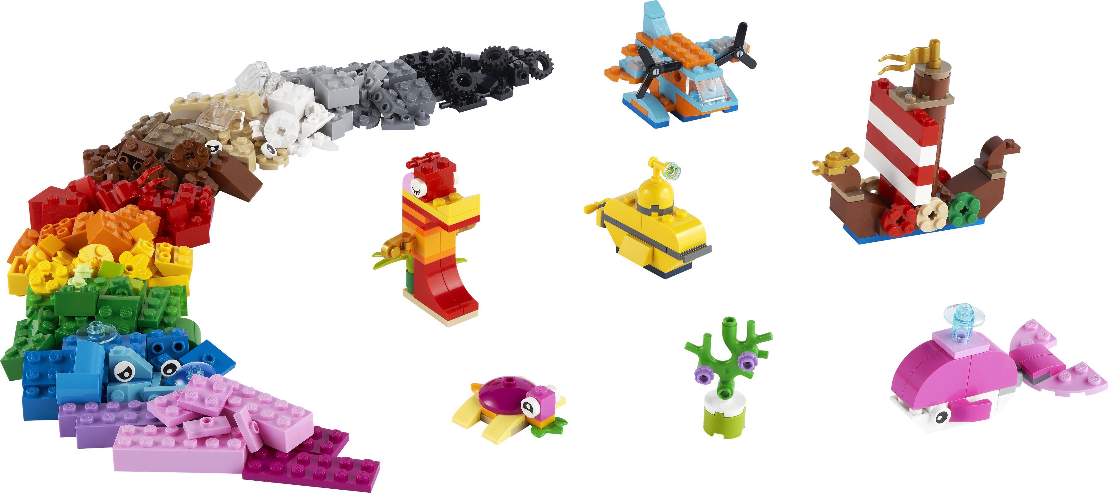 LEGO Classic 11018 Kreativer Meeresspaß