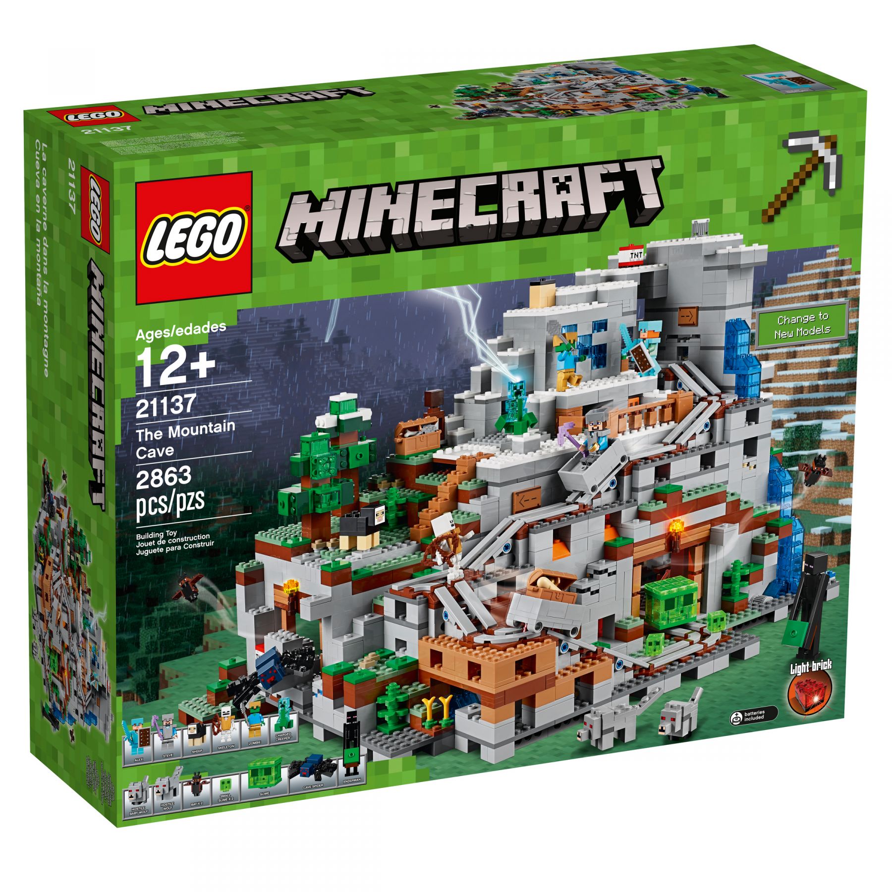LEGO Minecraft 21137 Die Bergh hle Preisvergleich Ab 1 749 99 LEGO Minecraft 21137 Die Bergh hle Preisvergleich Ab 1 749 99