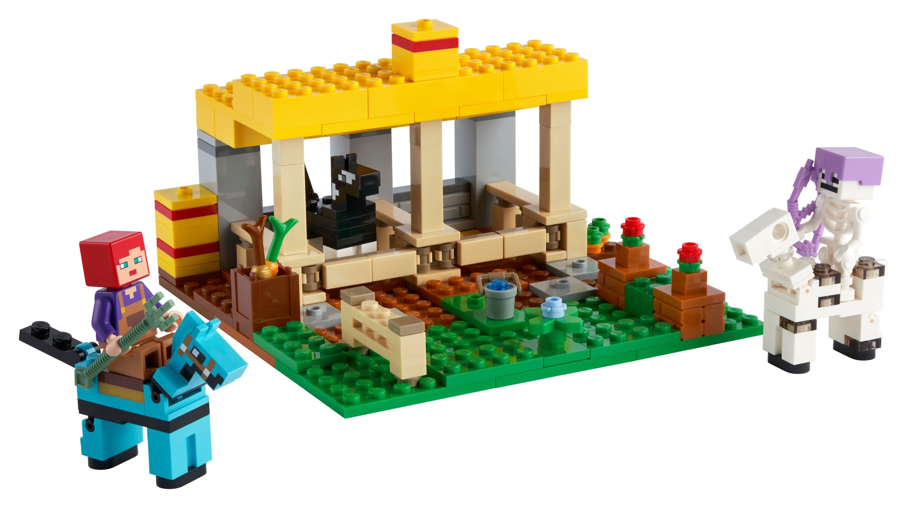 19,99 21171 | LEGO® Minecraft (2021) ab LEGO® 04.02.2024) Der (Stand: € Preisvergleich 02/2024 Pferdestall