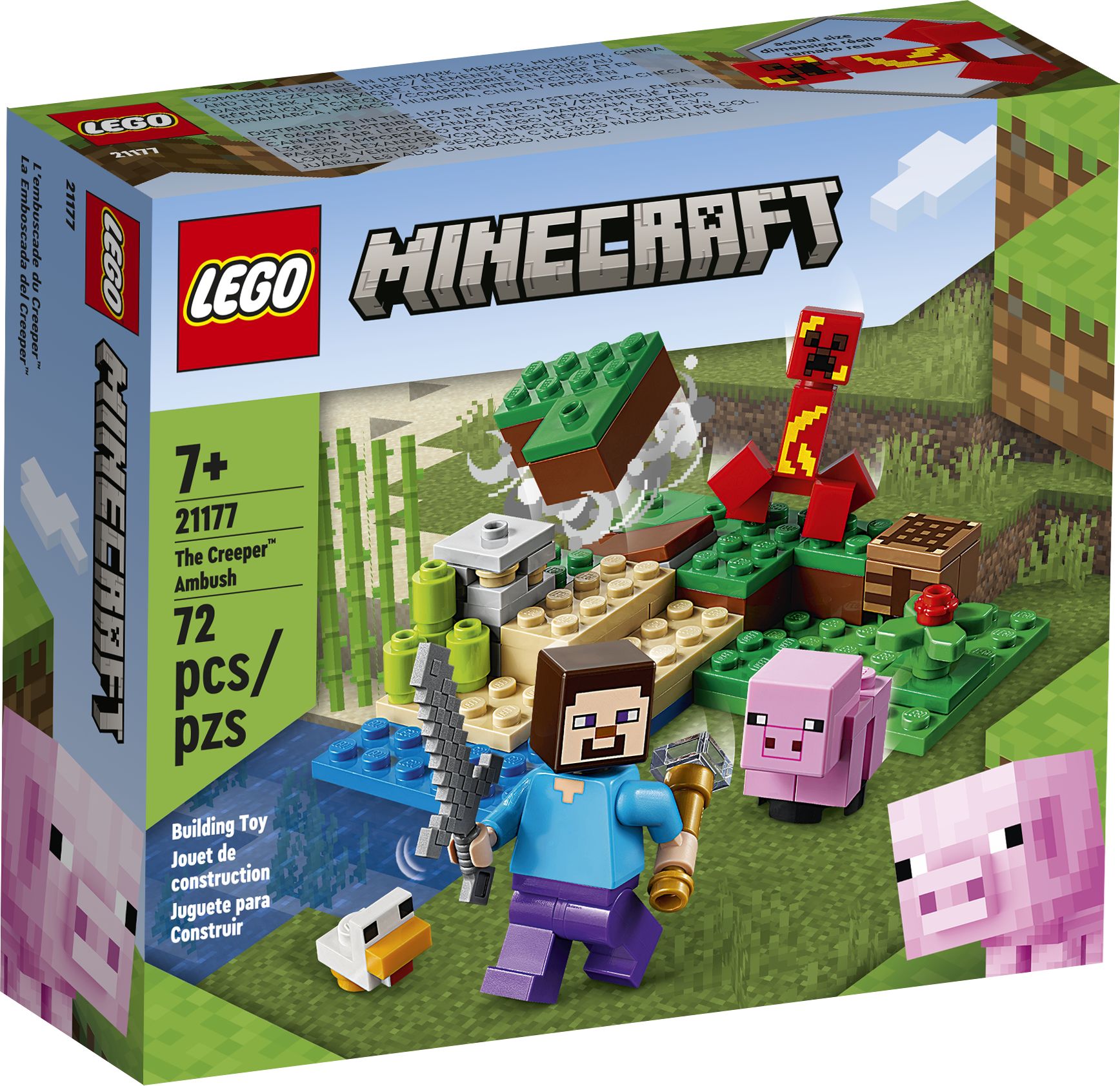 LEGO Minecraft 21177 Der Hinterhalt des Creeper™ LEGO_21177_Box1_v39.jpg