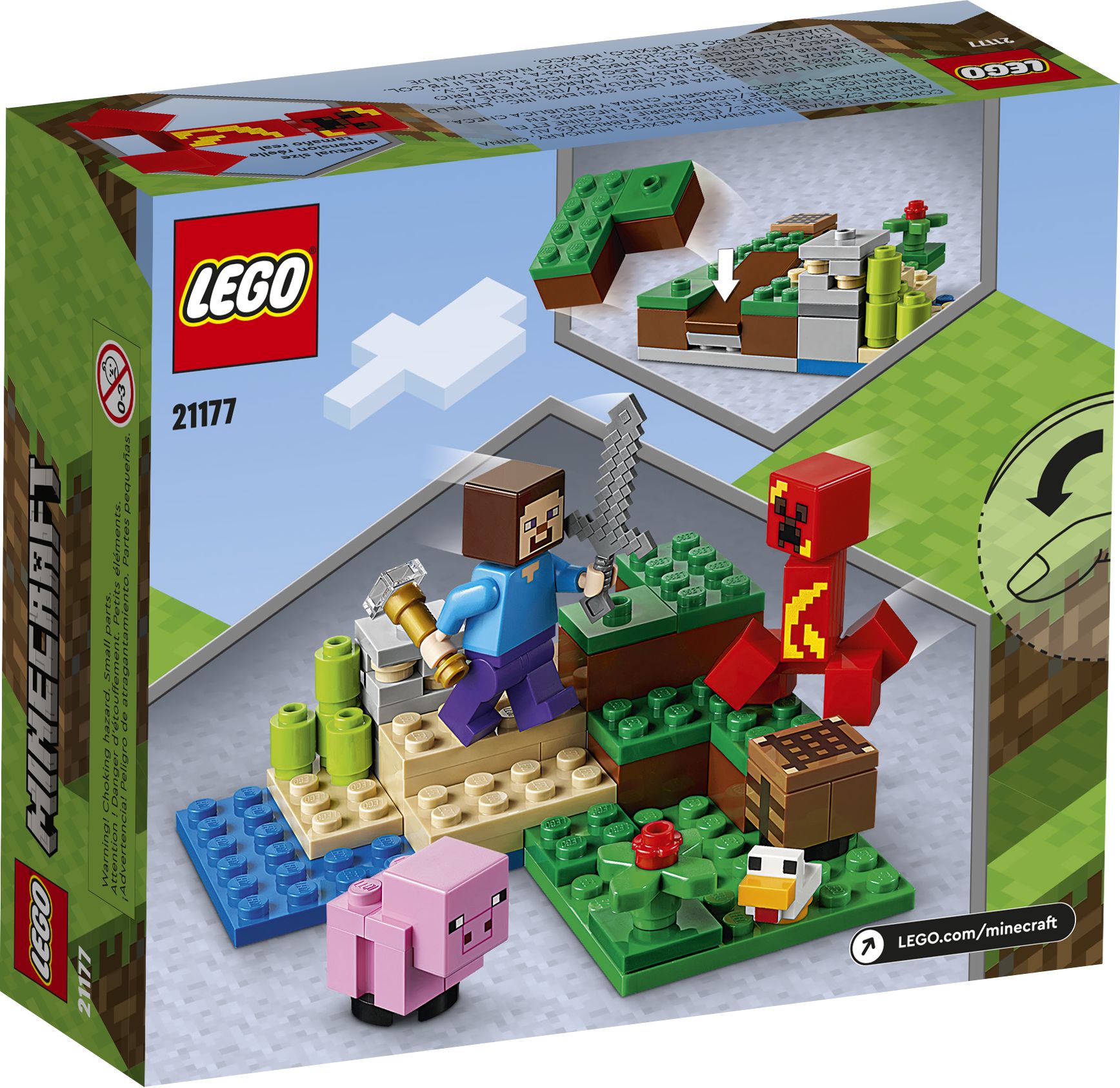 LEGO Minecraft 21177 Der Hinterhalt des Creeper™ LEGO_21177_Box5_v39.jpg