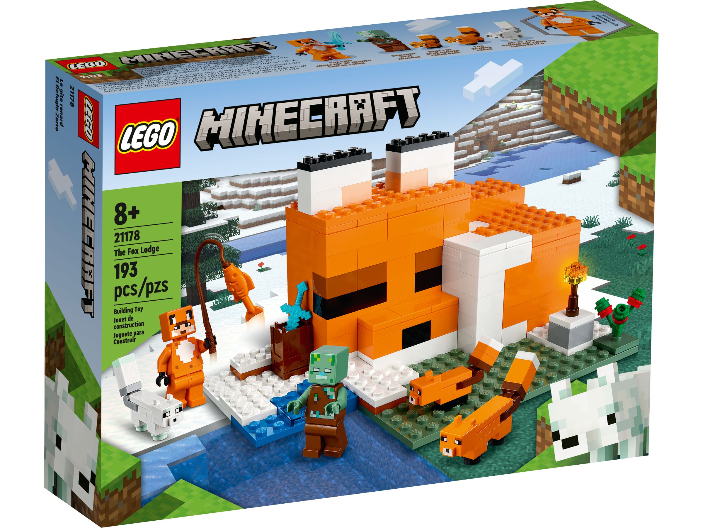 LEGO Minecraft 21178 Die Fuchs-Lodge LEGO_21178_alt1.jpg