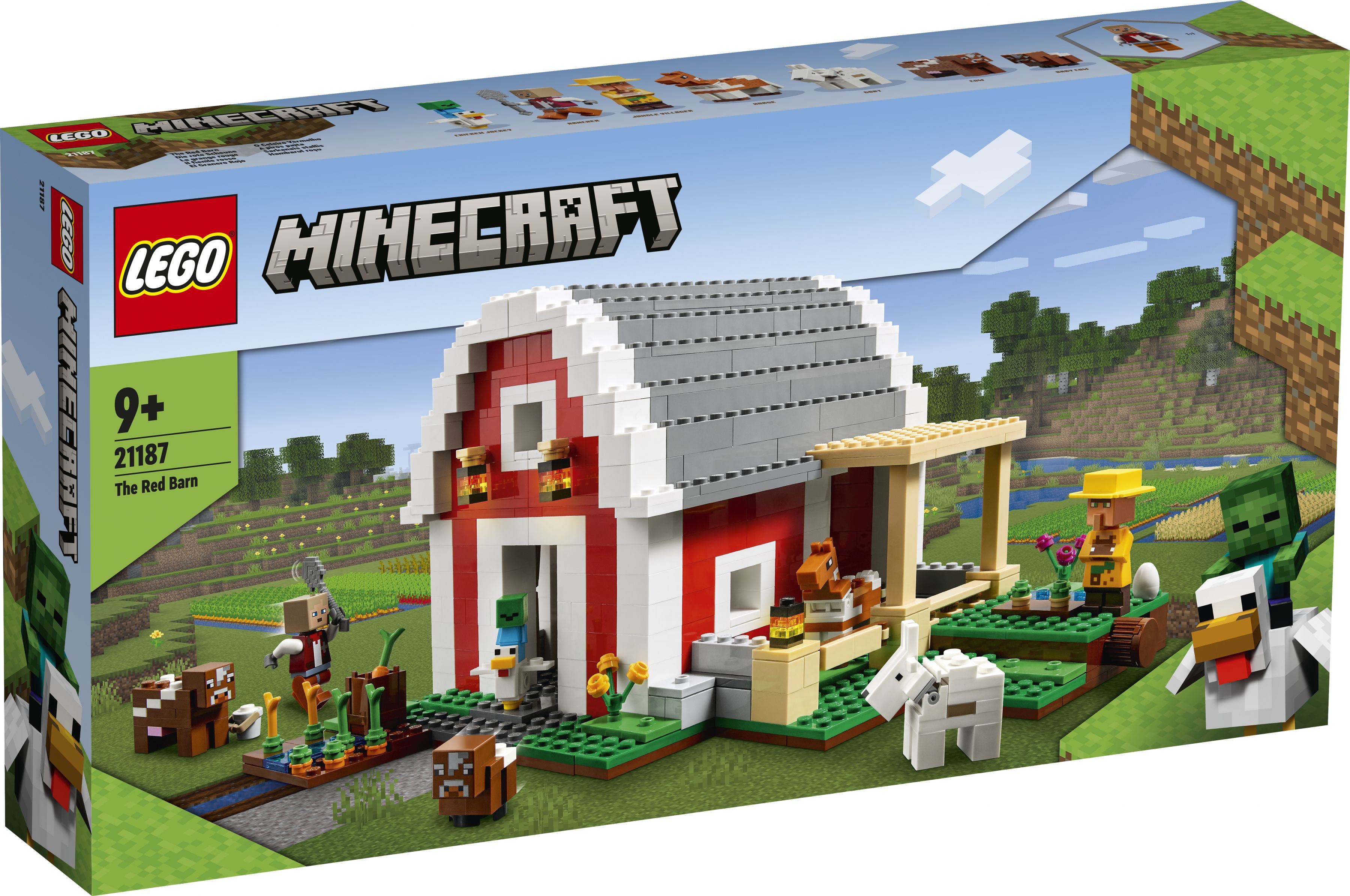 LEGO Minecraft 21187 Die rote Scheune LEGO_21187_Box1_v29.jpg