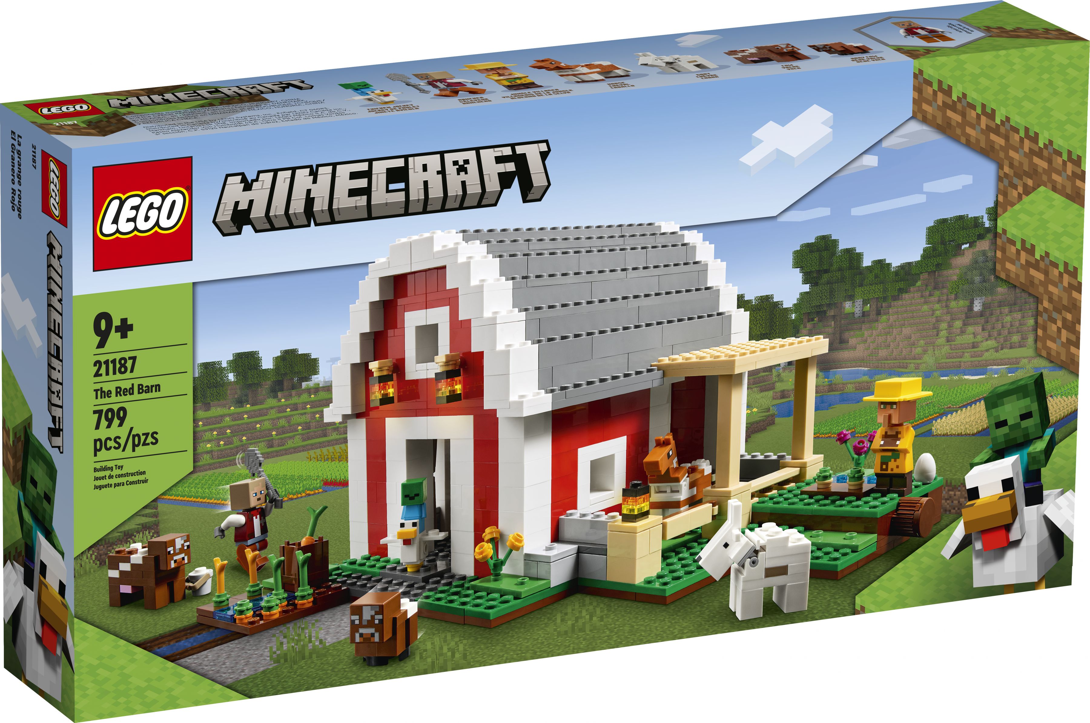 LEGO Minecraft 21187 Die rote Scheune LEGO_21187_Box1_v39.jpg