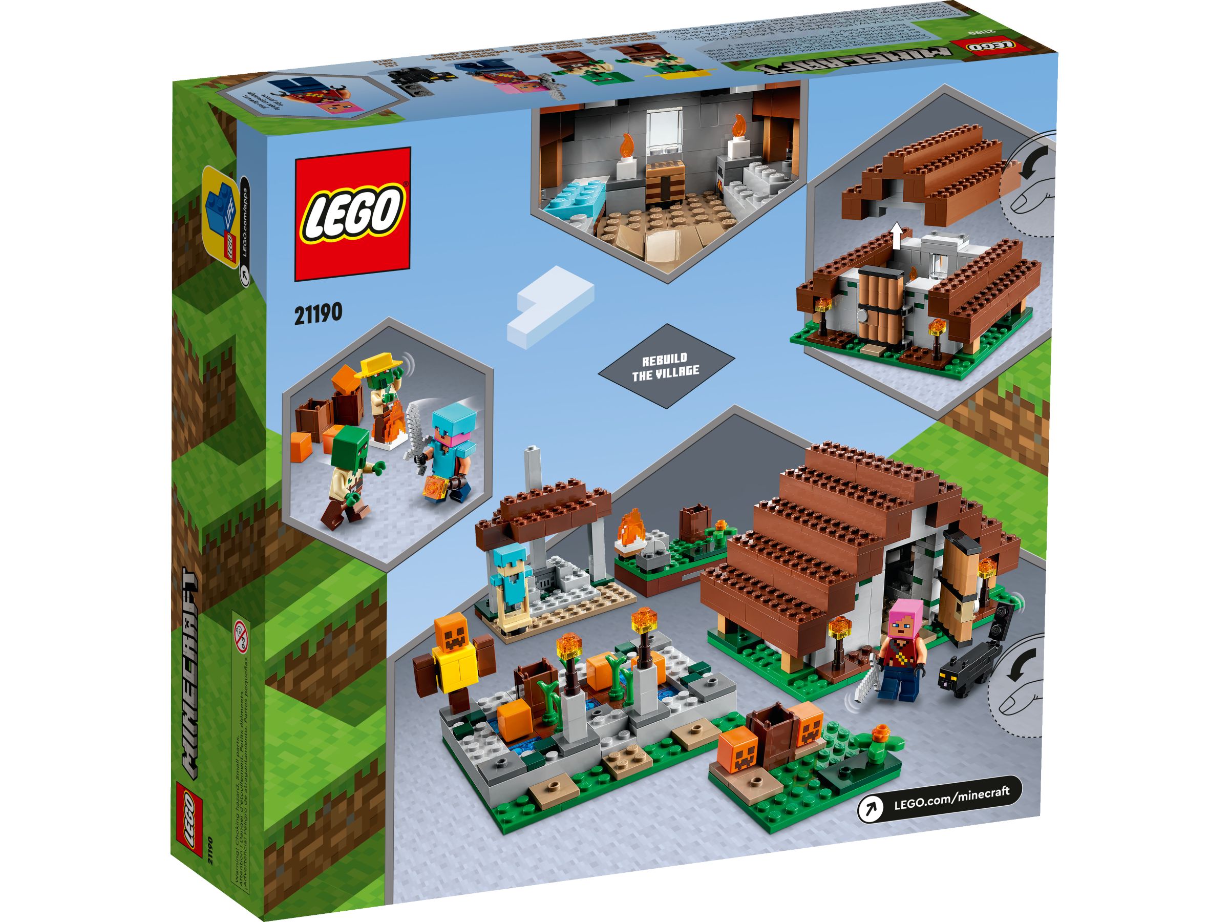 LEGO Minecraft 21190 The Abandoned Village LEGO_21190_alt2.jpg
