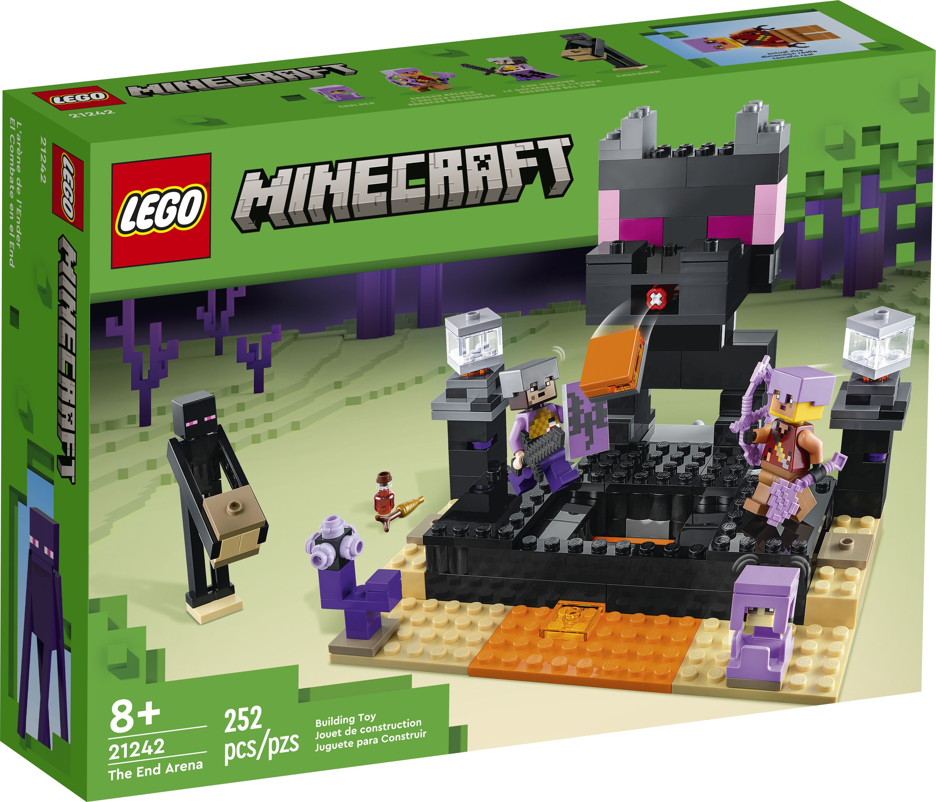 LEGO Minecraft 21242 Die End-Arena LEGO_21242_Box1_v39.jpg