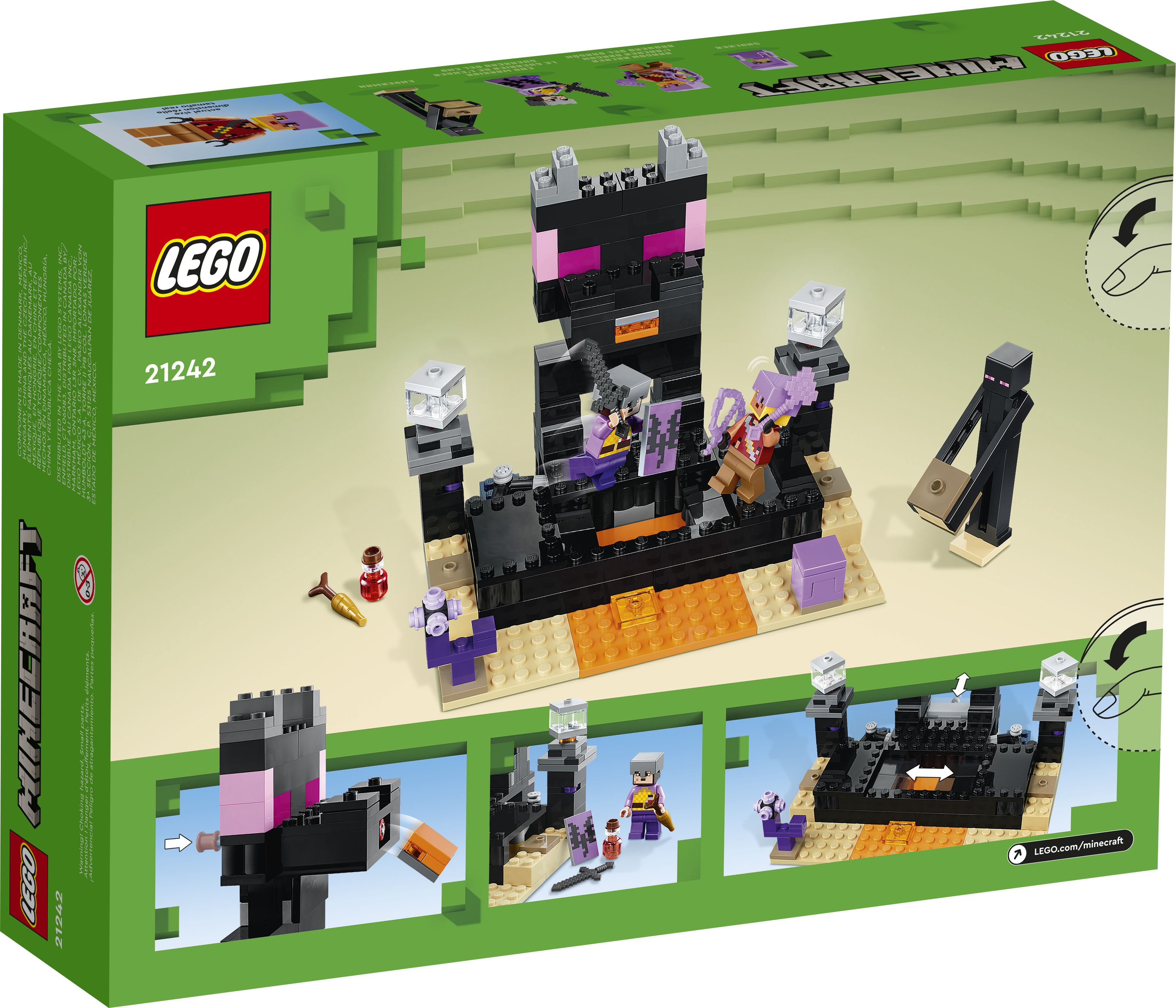 LEGO Minecraft 21242 Die End-Arena LEGO_21242_Box5_v39.jpg