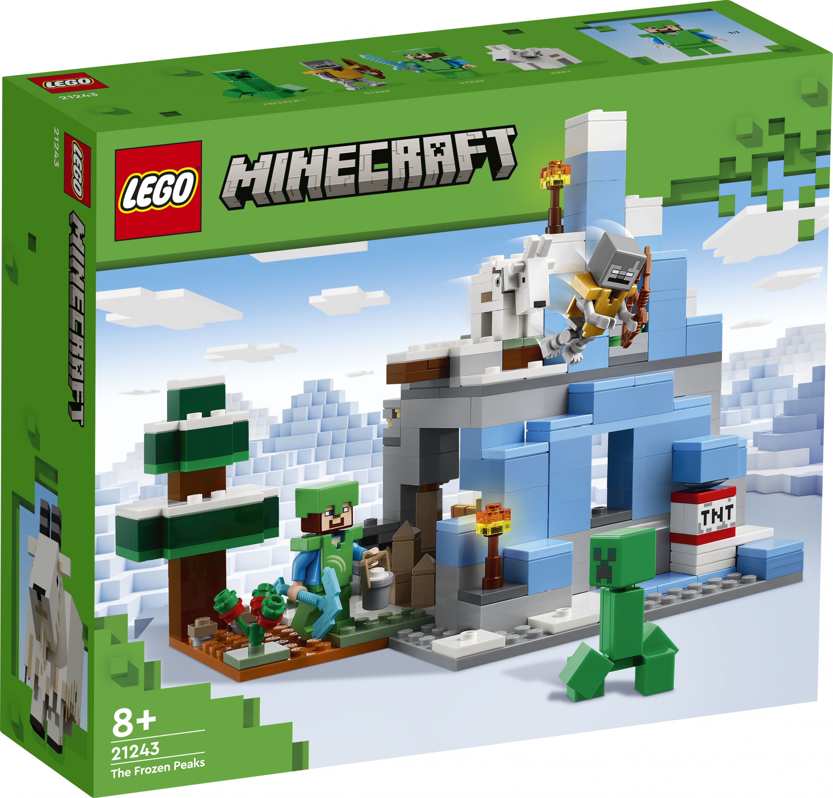 LEGO Minecraft 21243 Die Vereisten Gipfel LEGO_21243_Box1_v29.jpg