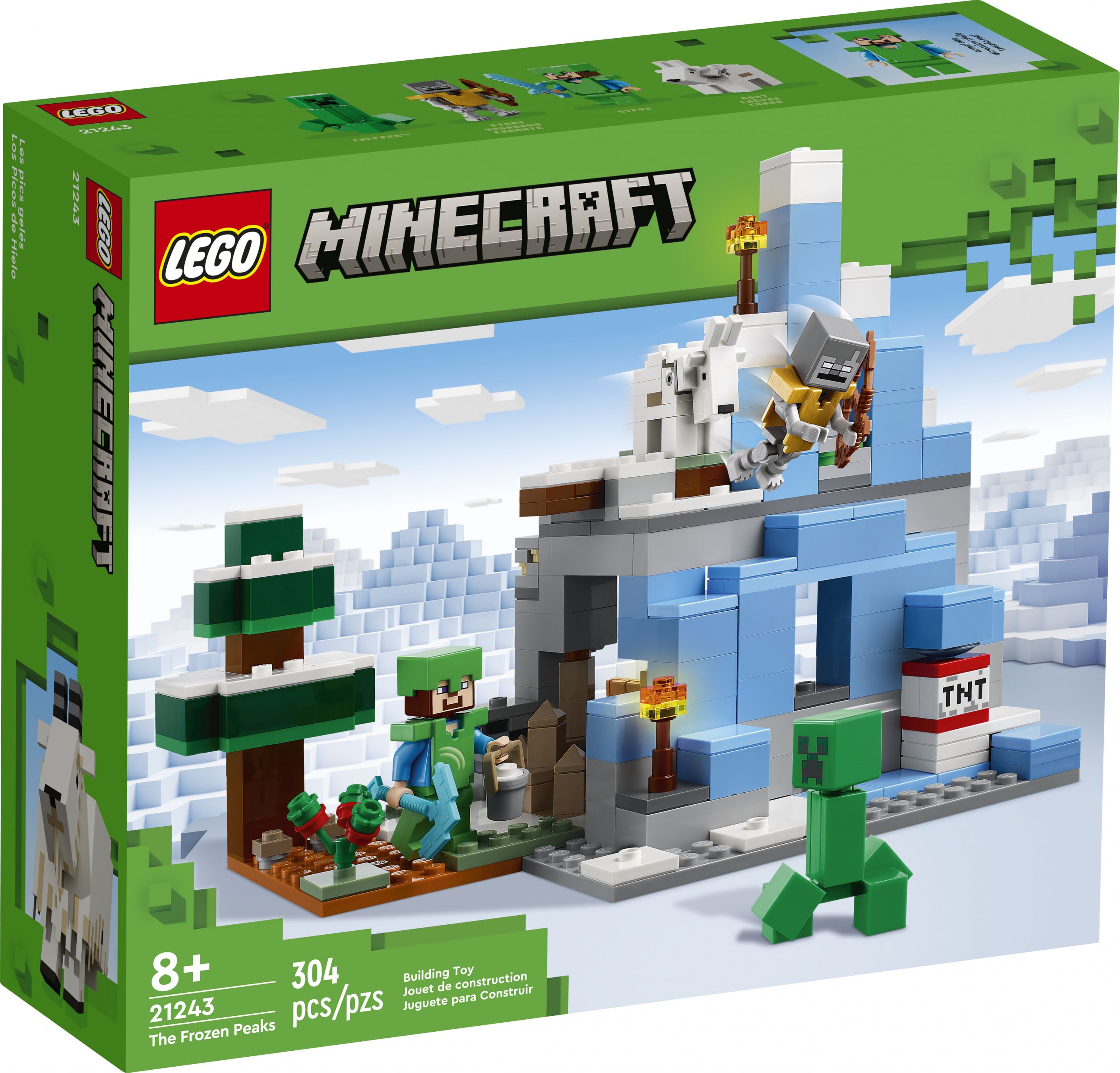 LEGO Minecraft 21243 Die Vereisten Gipfel LEGO_21243_Box1_v39.jpg