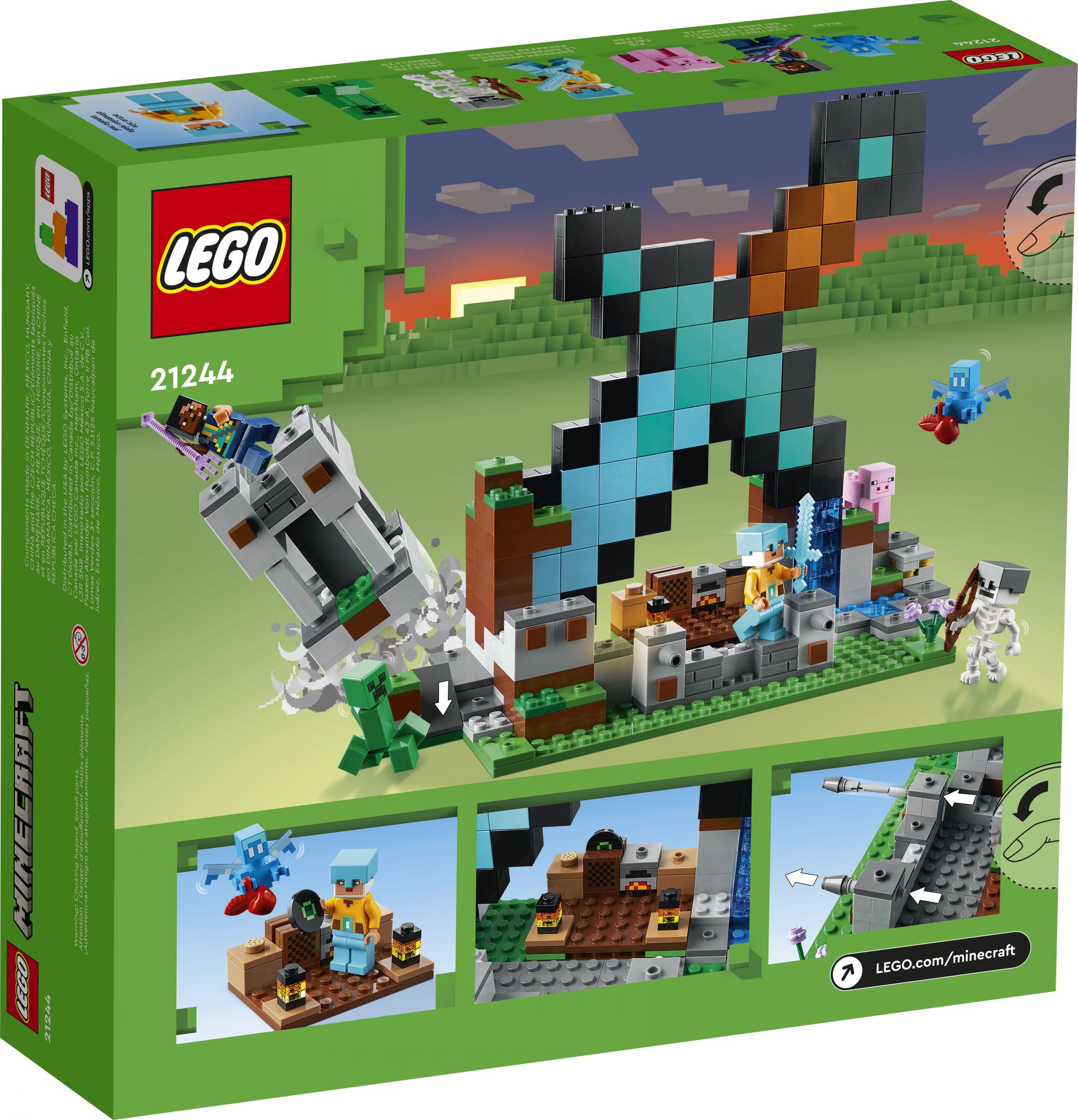 LEGO Minecraft 21244 Der Schwert-Außenposten LEGO_21244_Box5_v39.jpg
