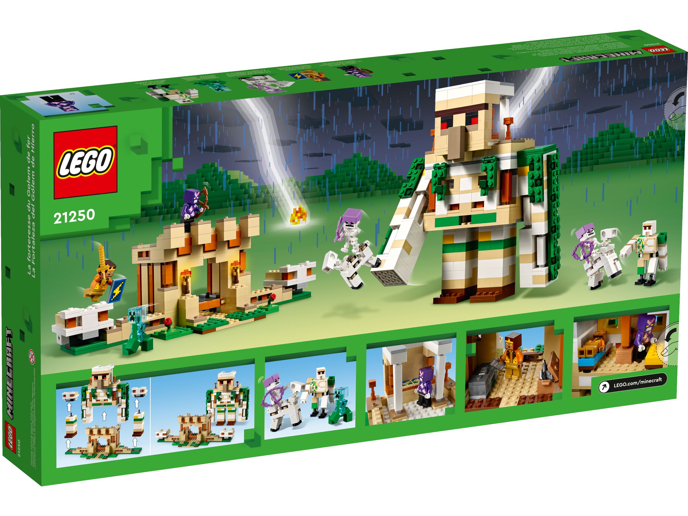 LEGO Minecraft 21250 Die Eisengolem-Festung LEGO_21250_Box5_v39.jpg