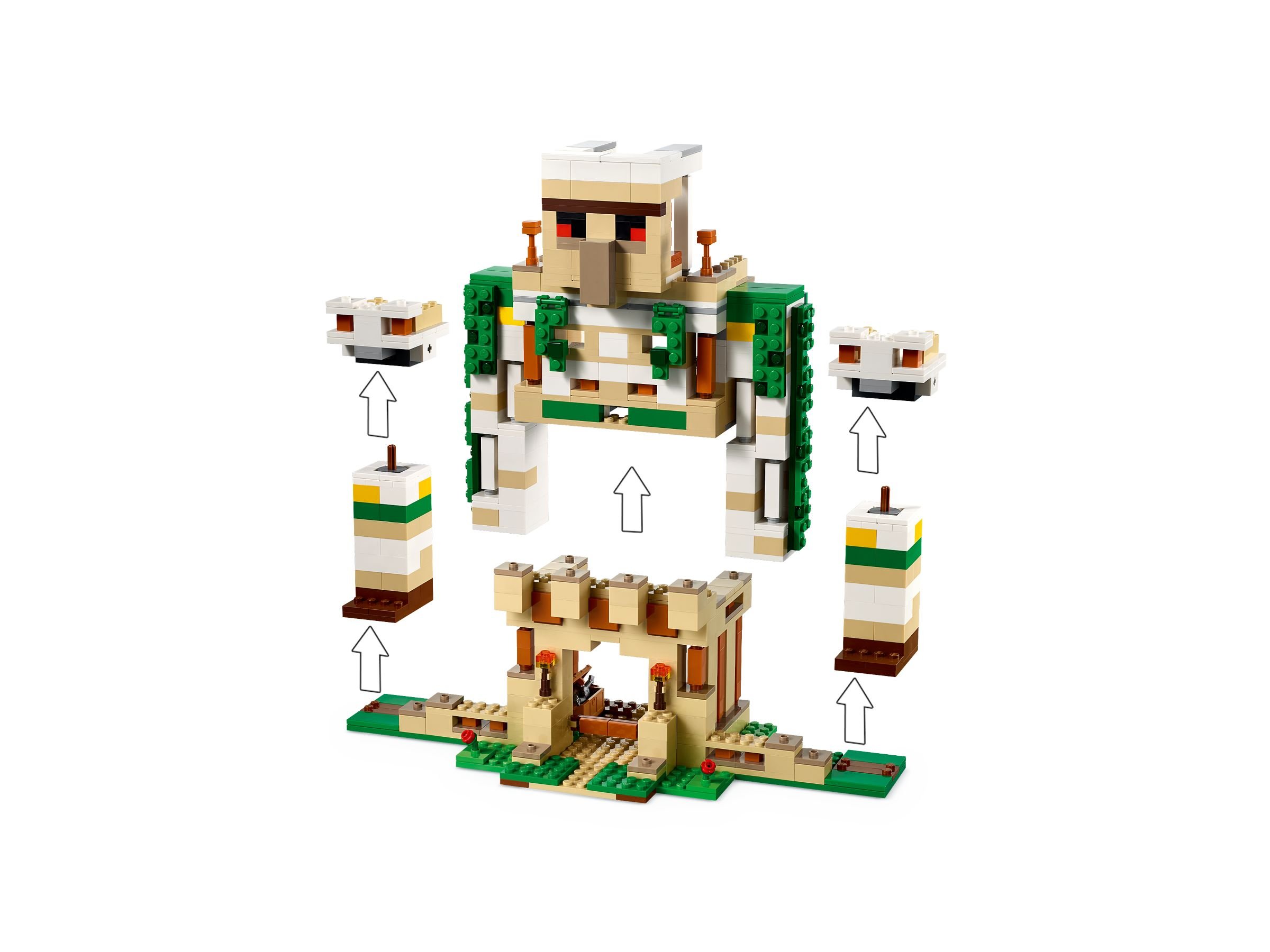 LEGO Minecraft 21250 Die Eisengolem-Festung LEGO_21250_alt3.jpg