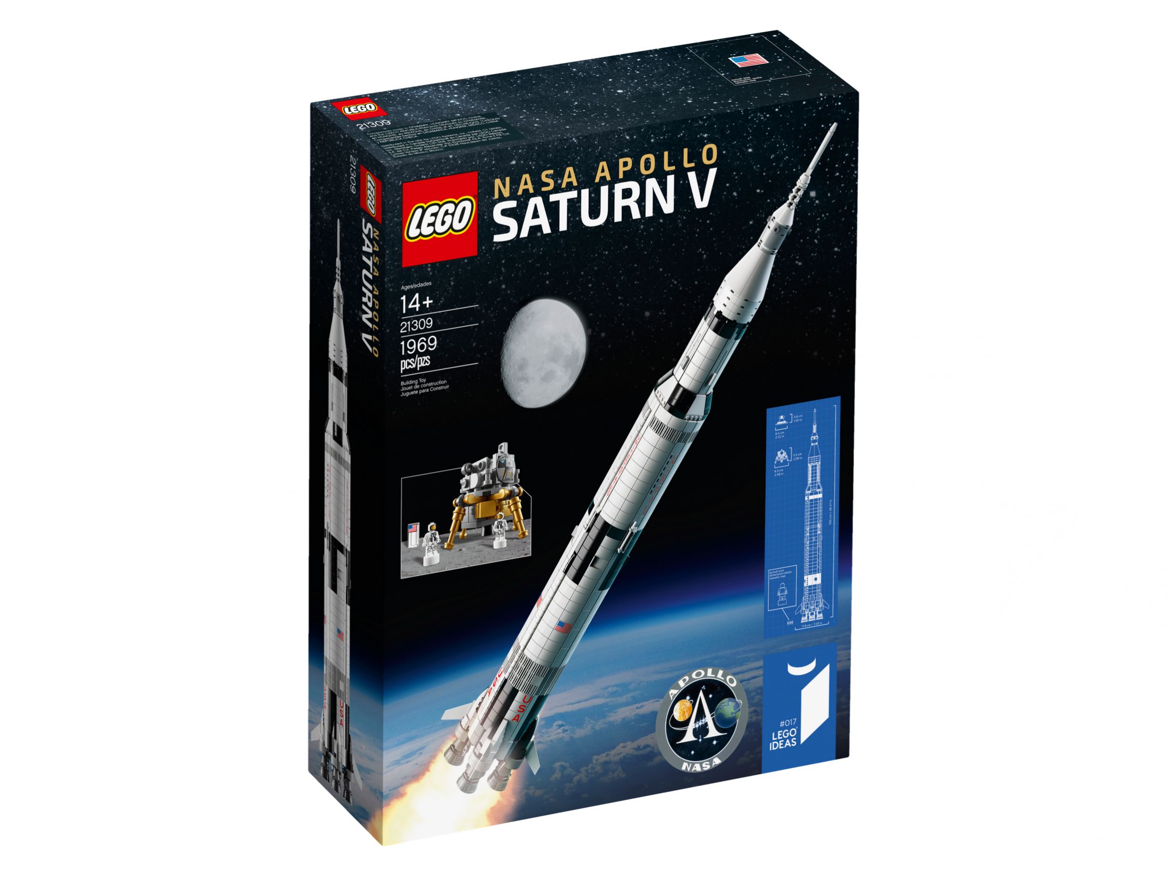 LEGO Ideas 21309 LEGO® NASA Apollo Saturn V LEGO_21309_alt1.jpg