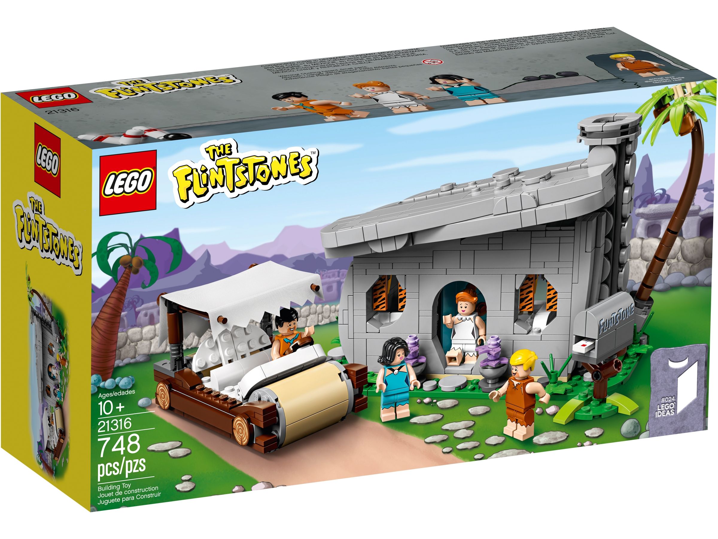 LEGO Ideas 21316 The Flintstones - Familie Feuerstein LEGO_21316_Box1_v39.jpg