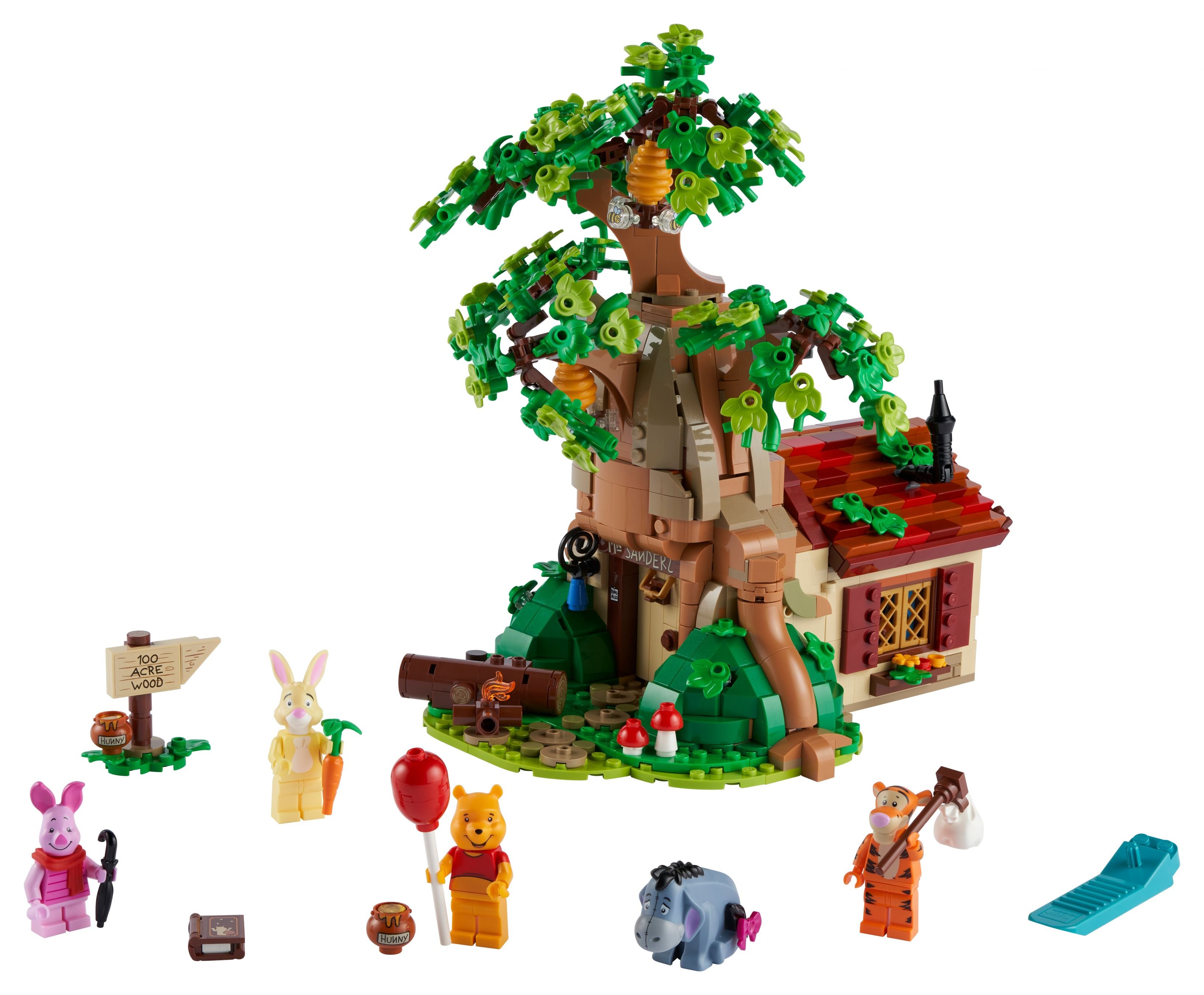 Lego Ideas Winnie the Pooh Minifigure idea086 Brand New From Set 21326 