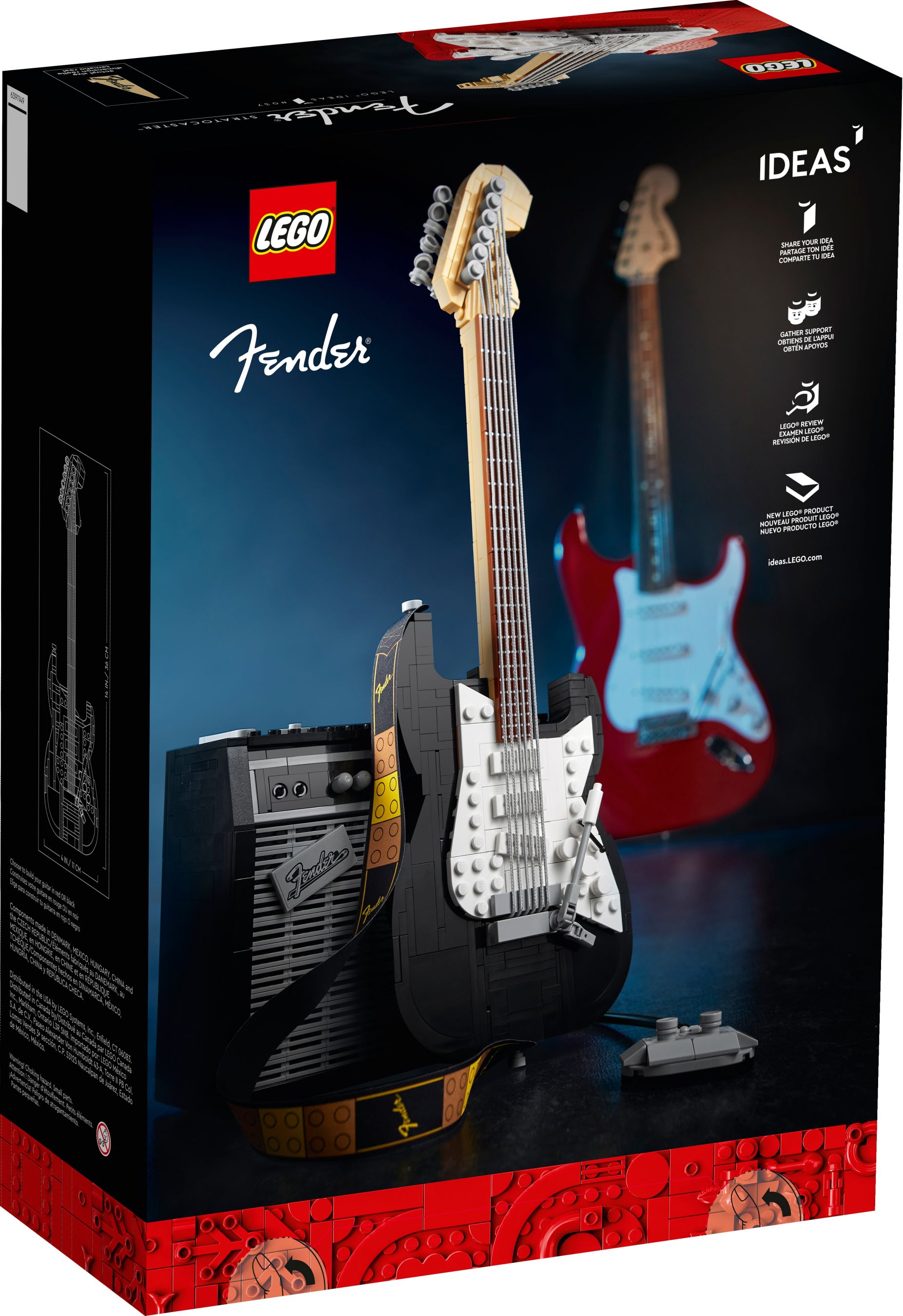 LEGO Ideas 21329 LEGO® Ideas Fender® Stratocaster™ LEGO_21329_alt7.jpg