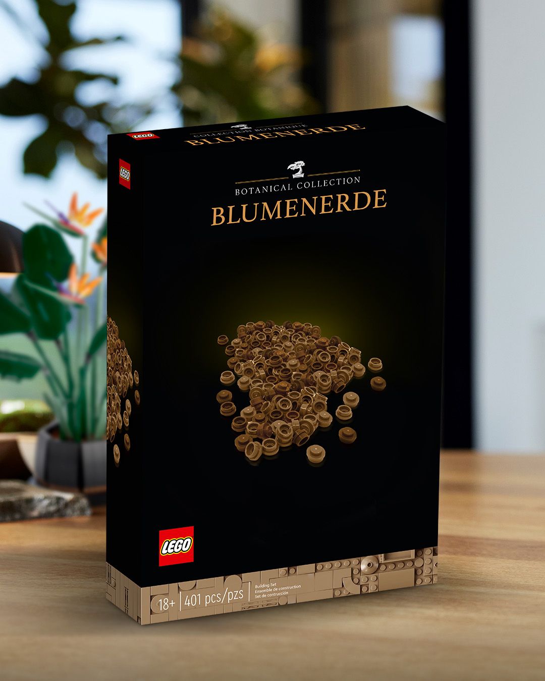 LEGO Advanced Models 230401 Blumenerde (April April)