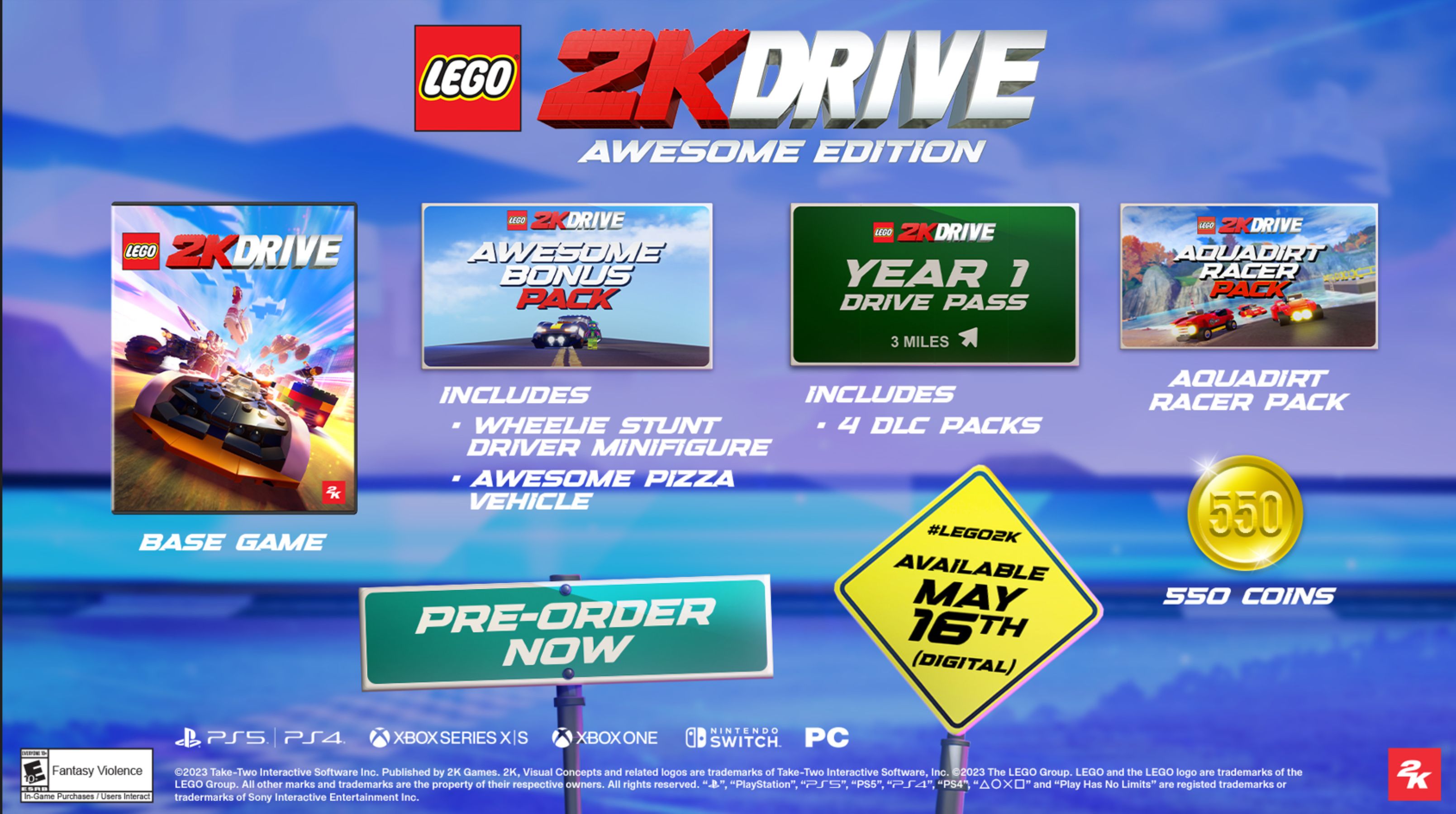 LEGO Gear 5007929 2K Drive Awesome Edition – Xbox Series XǀS, Xbox One LEGO_2KCAP_alt18.jpg