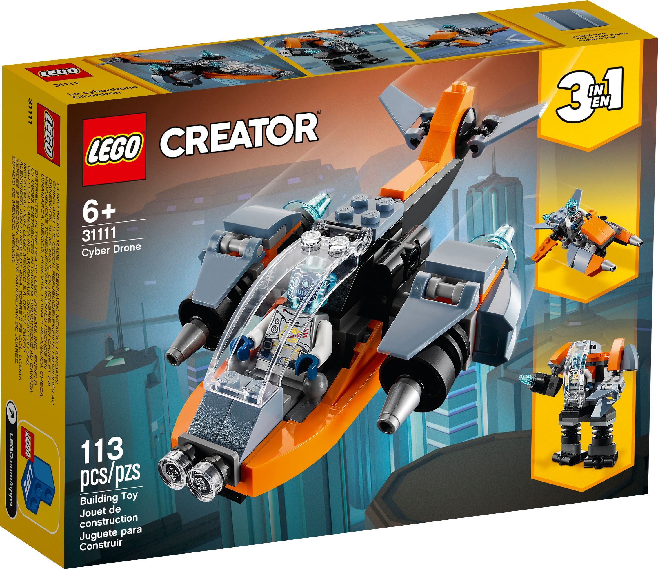 LEGO Creator 31111 Cyber-Drohne LEGO_31111_alt1.jpg