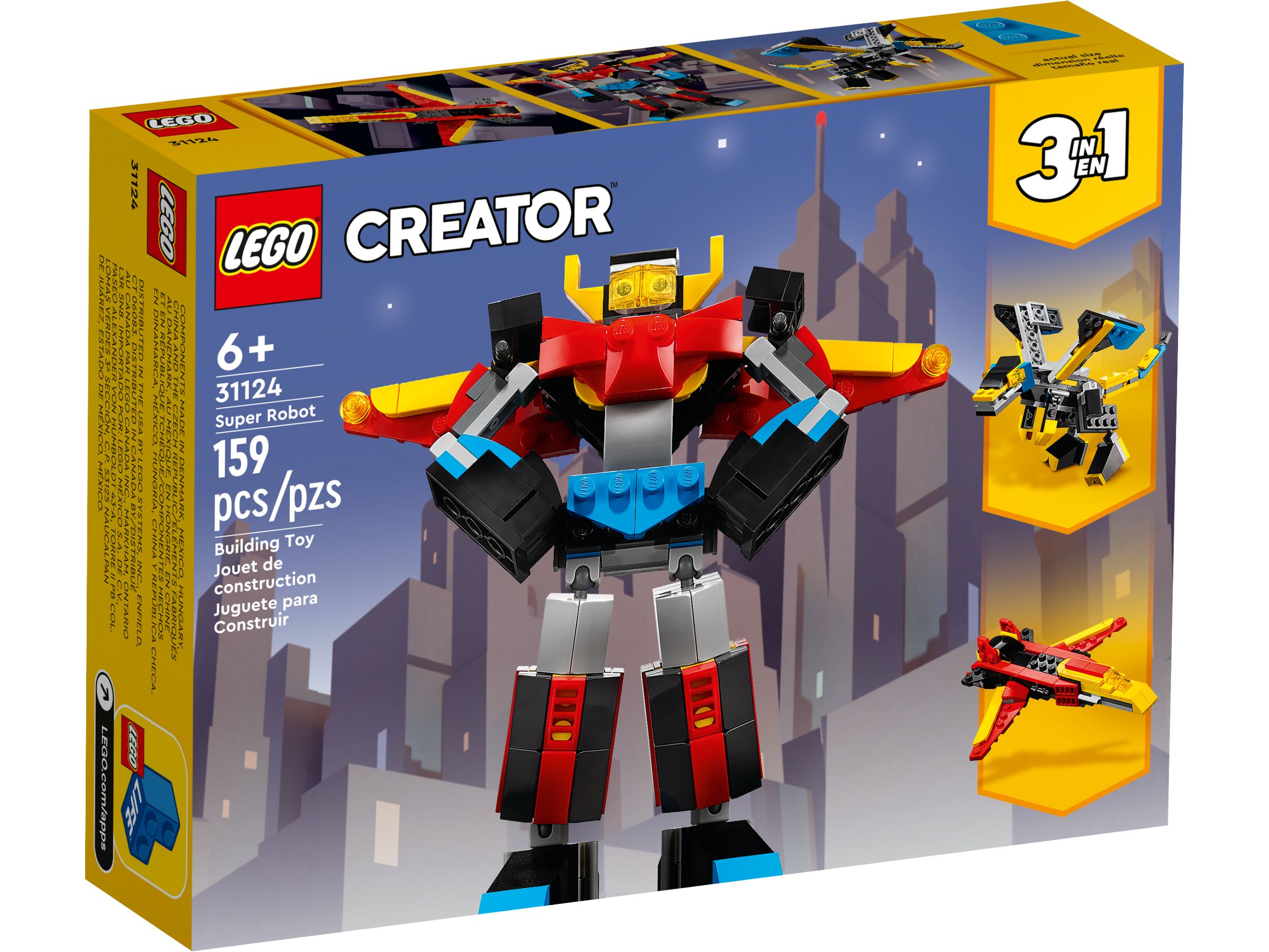 LEGO Creator 31124 Super-Mech LEGO_31124_alt1.jpg