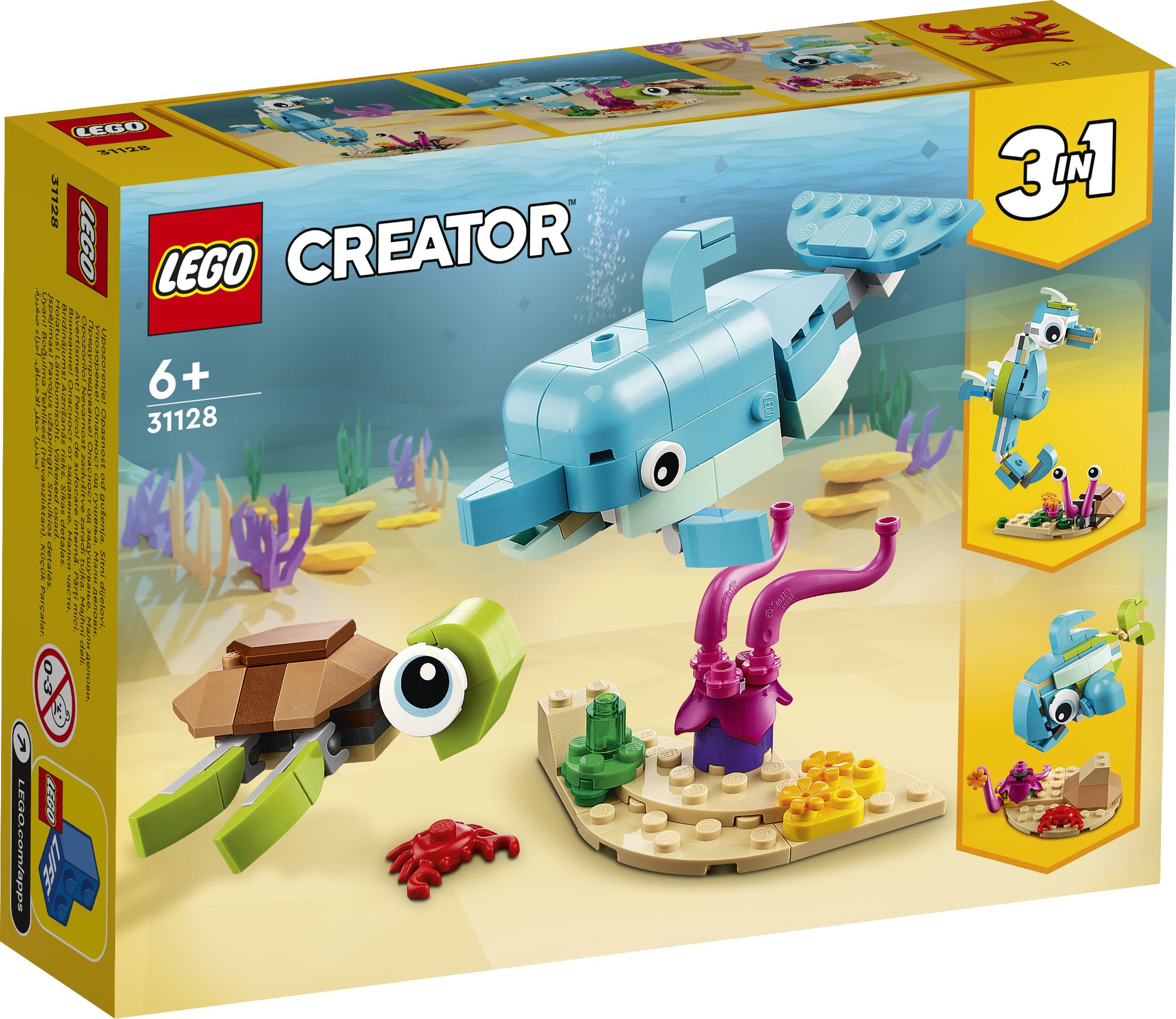 LEGO Creator 31128 Delfin und Schildkröte LEGO_31128_Box1_v29.jpg