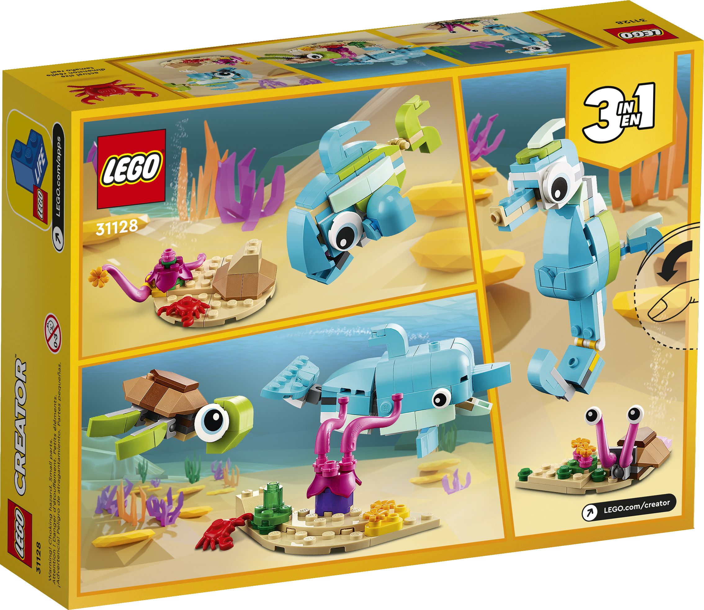LEGO Creator 31128 Delfin und Schildkröte LEGO_31128_Box5_v39.jpg