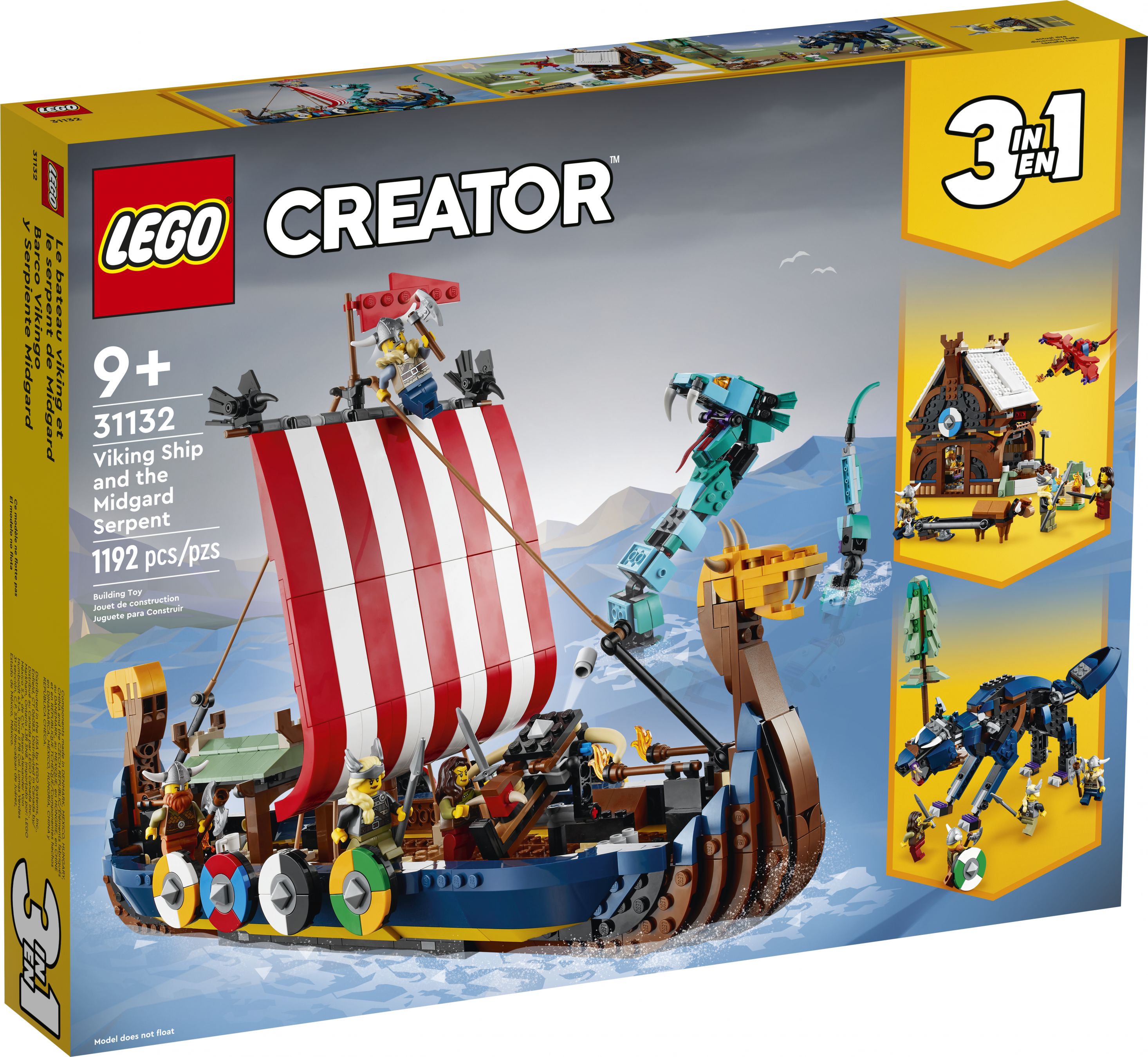 LEGO Creator 31132 Wikingerschiff mit Midgardschlange LEGO_31132_Box1_v39.jpg