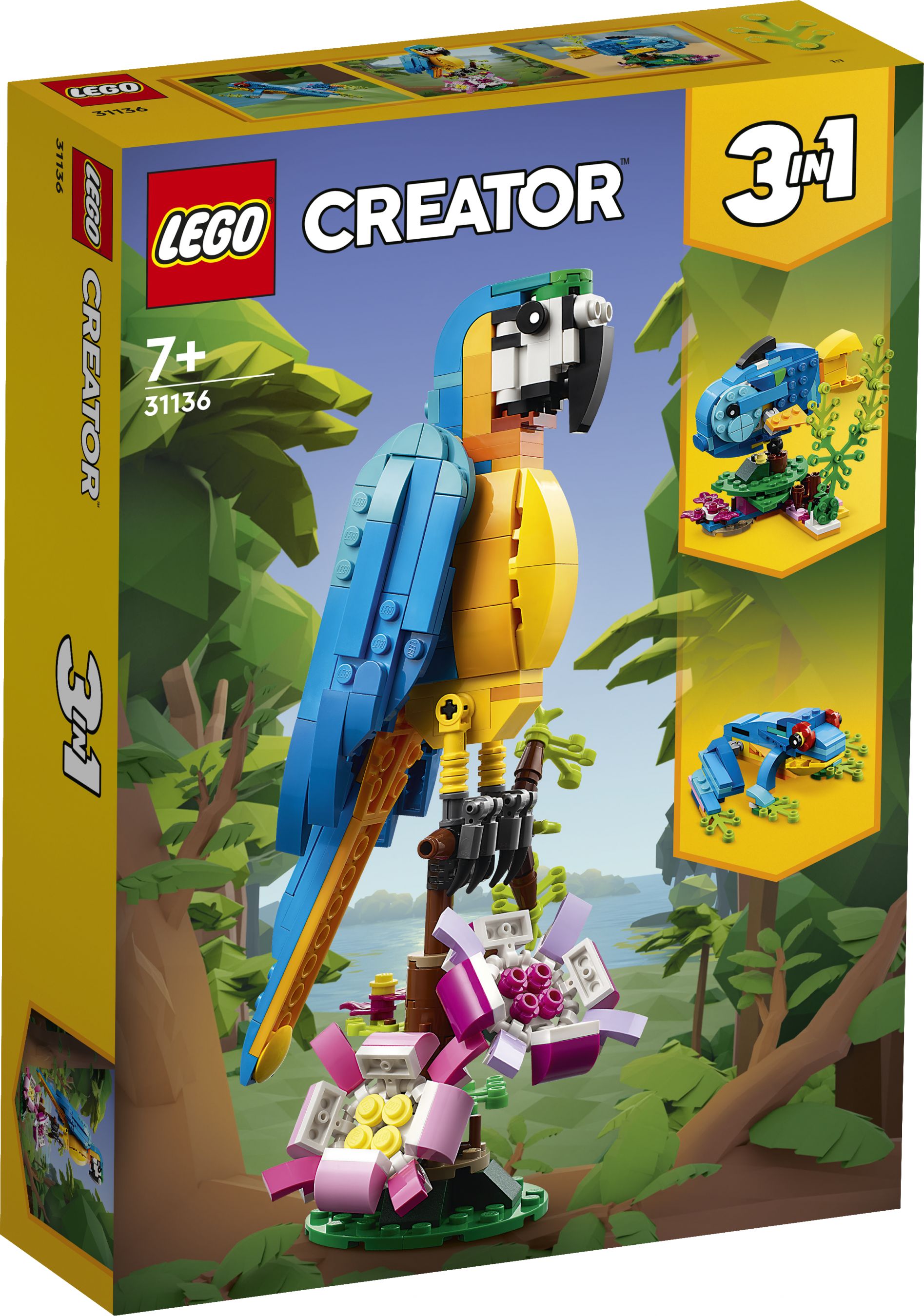 LEGO Creator 31136 Exotischer Papagei LEGO_31136_Box1_v29.jpg