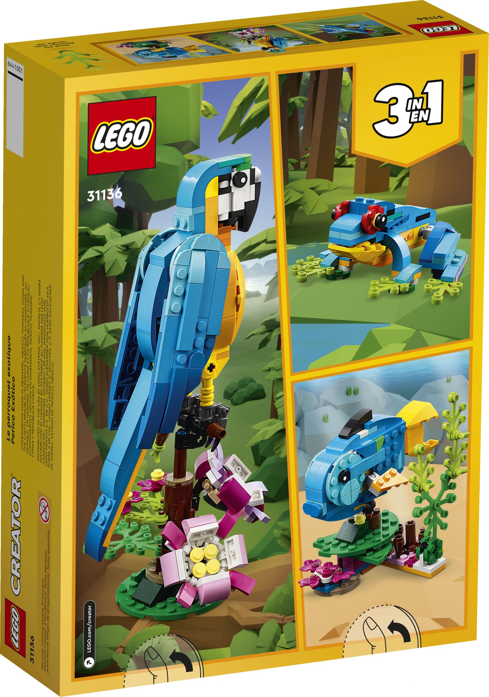 LEGO Creator 31136 Exotischer Papagei LEGO_31136_Box5_v39.jpg