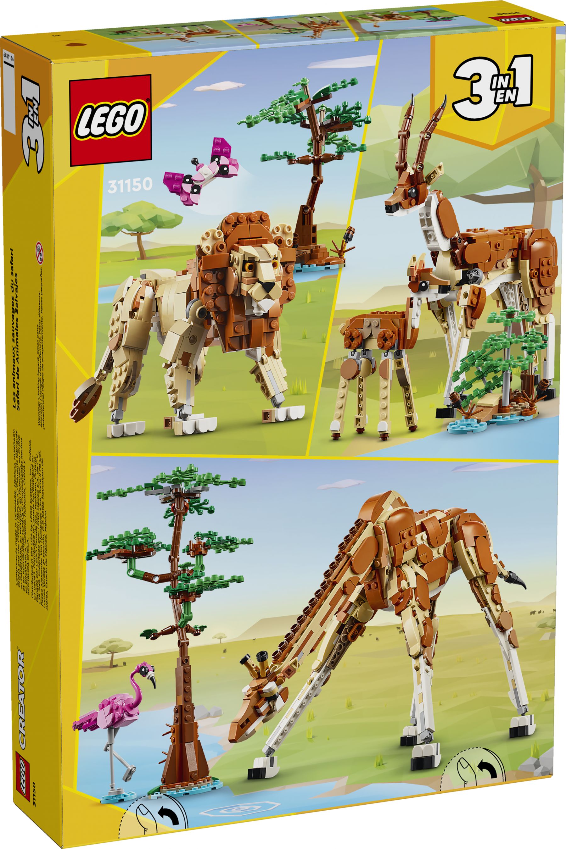 LEGO Creator 31150 Tiersafari LEGO_31150_Box5_v39.jpg