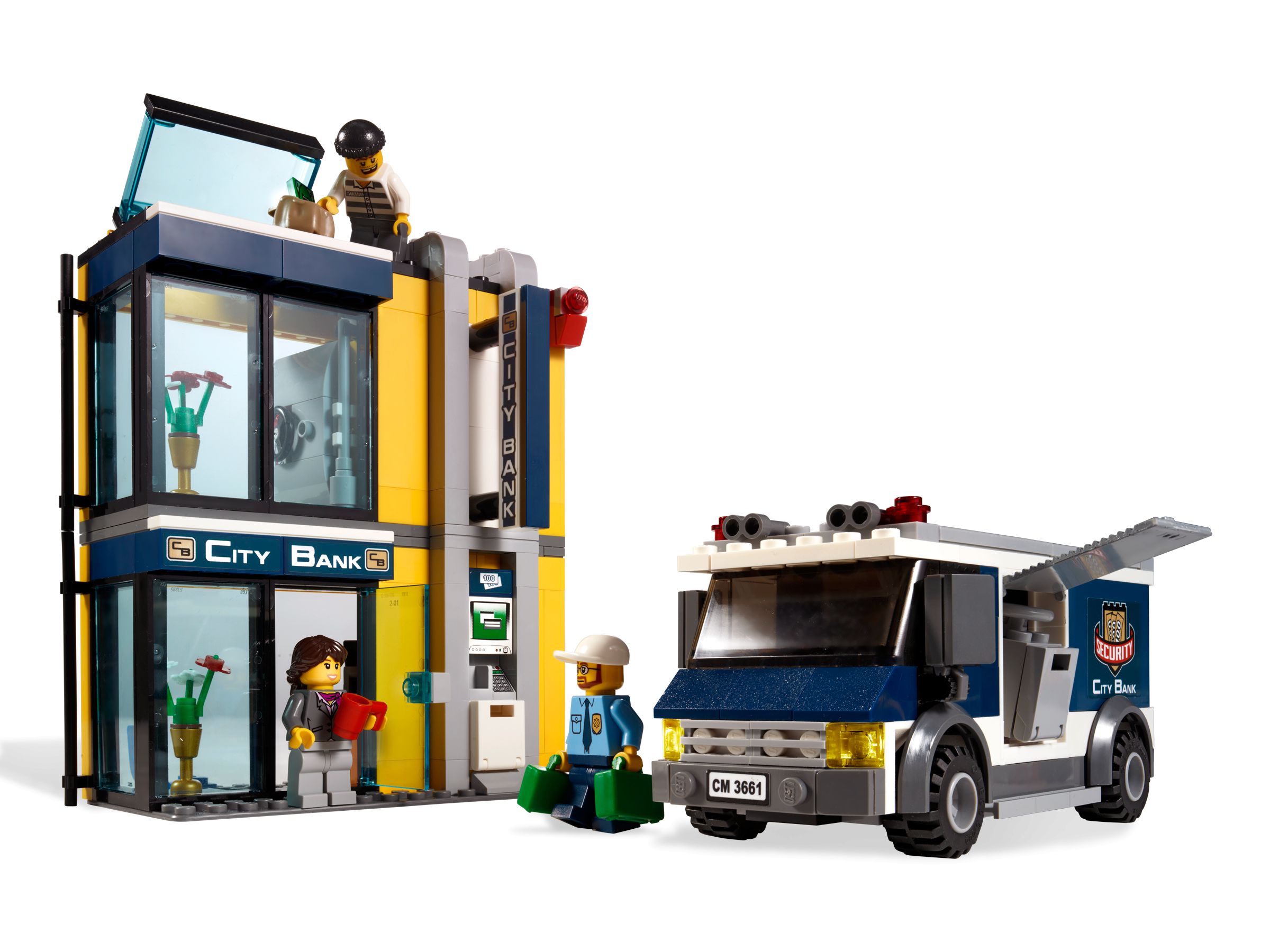 LEGO City 3661 Bank Und Geldtransport LEGO City 3661 Bank Und Geldtransport