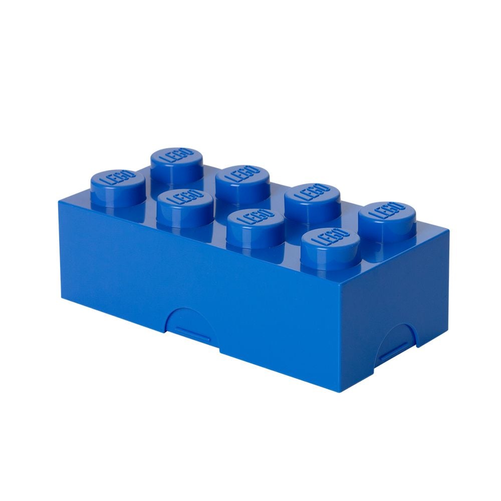 LEGO Gear 40231731 LEGO Brotdose/Lunchbox, mit acht Noppen, blau