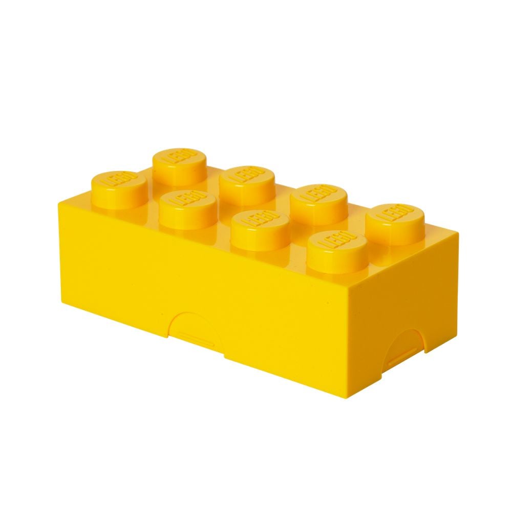 LEGO Gear 40231732 LEGO Brotdose/Lunchbox, mit acht Noppen, gelb