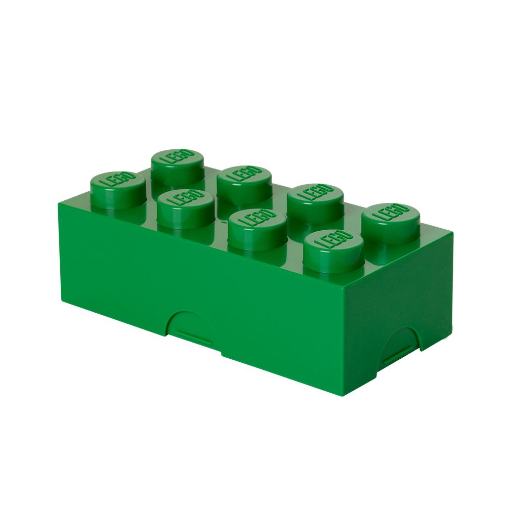LEGO Gear 40231734 LEGO Brotdose/Lunchbox, 8 Noppen,grün