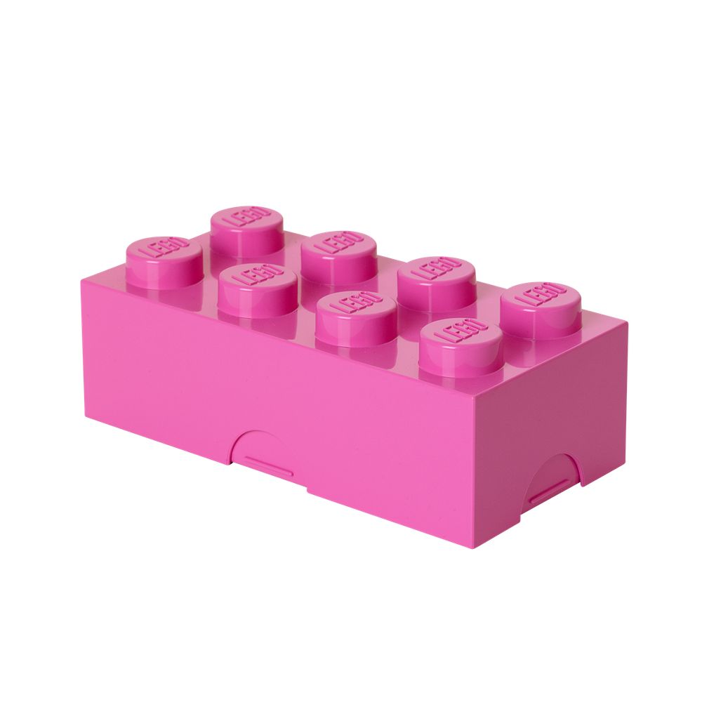 LEGO Gear 40231739 LEGO Brotdose/ Lunchbox,  8 Noppen, pink