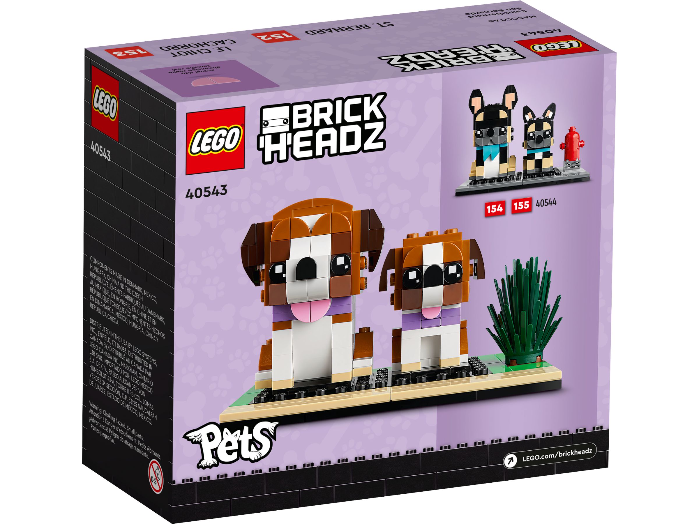 LEGO BrickHeadz 40543 Bernhardiner LEGO_40543_alt4.jpg