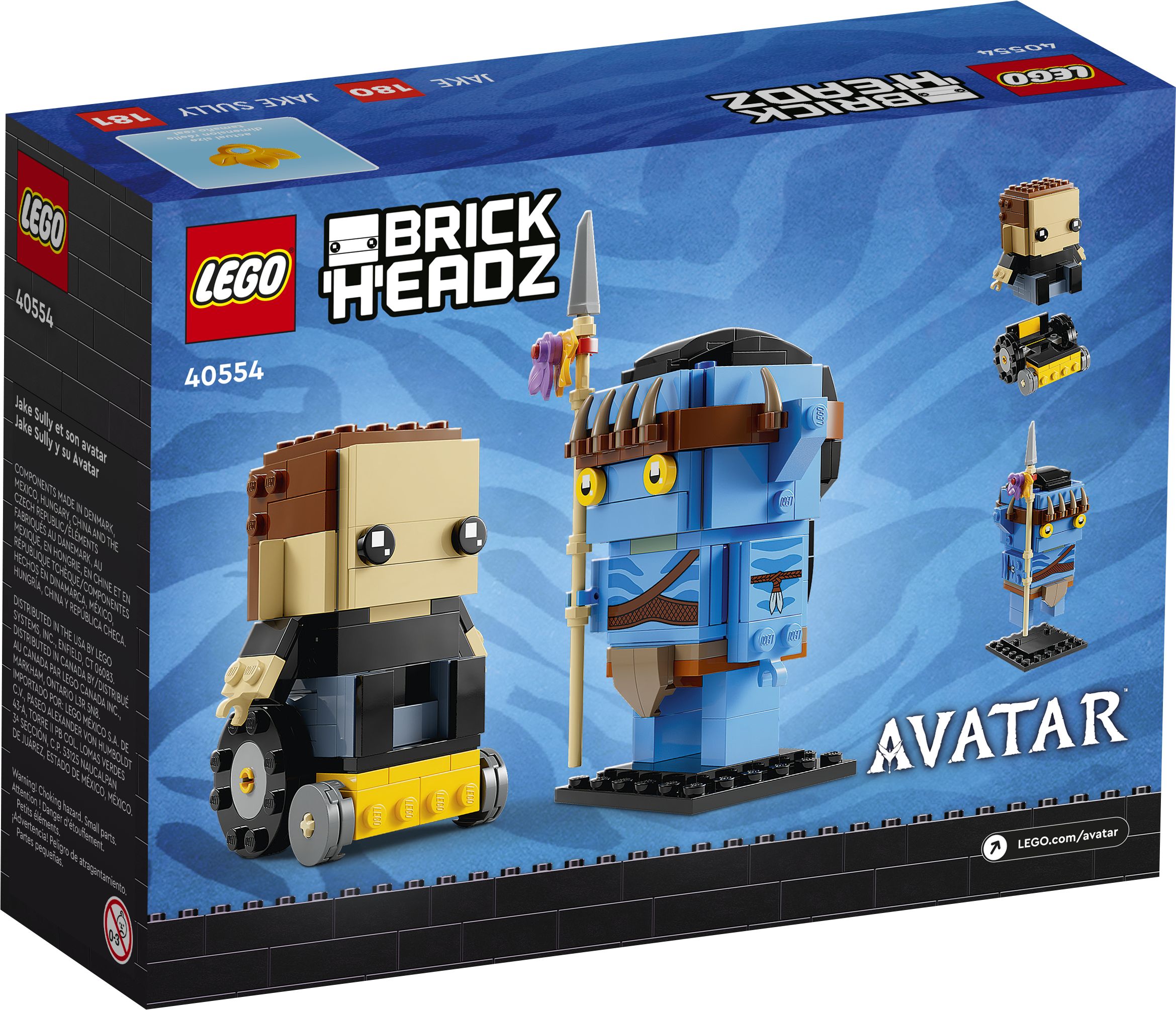 LEGO BrickHeadz 40554 Jake Sully und sein Avatar LEGO_40554_Box5_V39.jpg