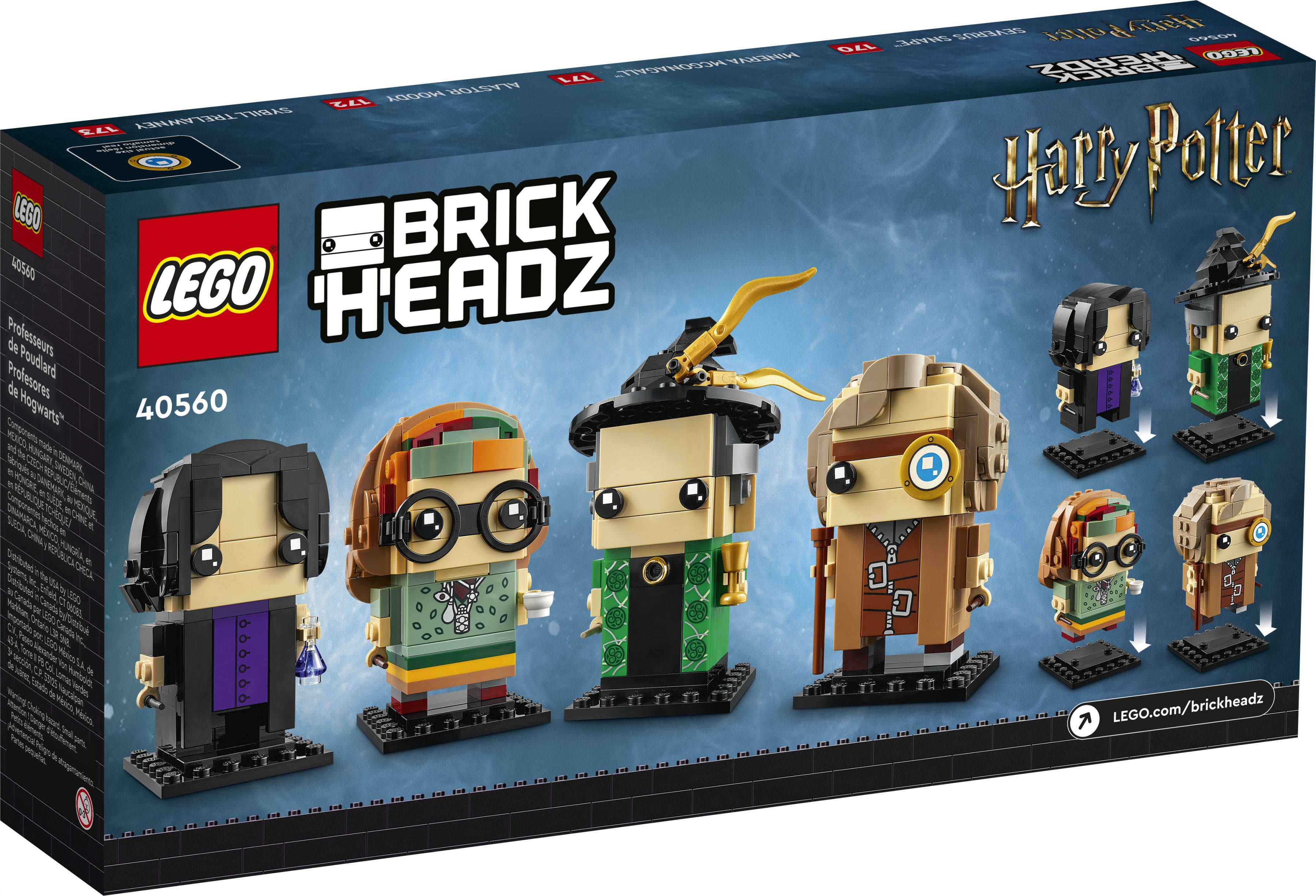 LEGO BrickHeadz 40560 Die Professoren von Hogwarts™ LEGO_40560_Box5_v39.jpg