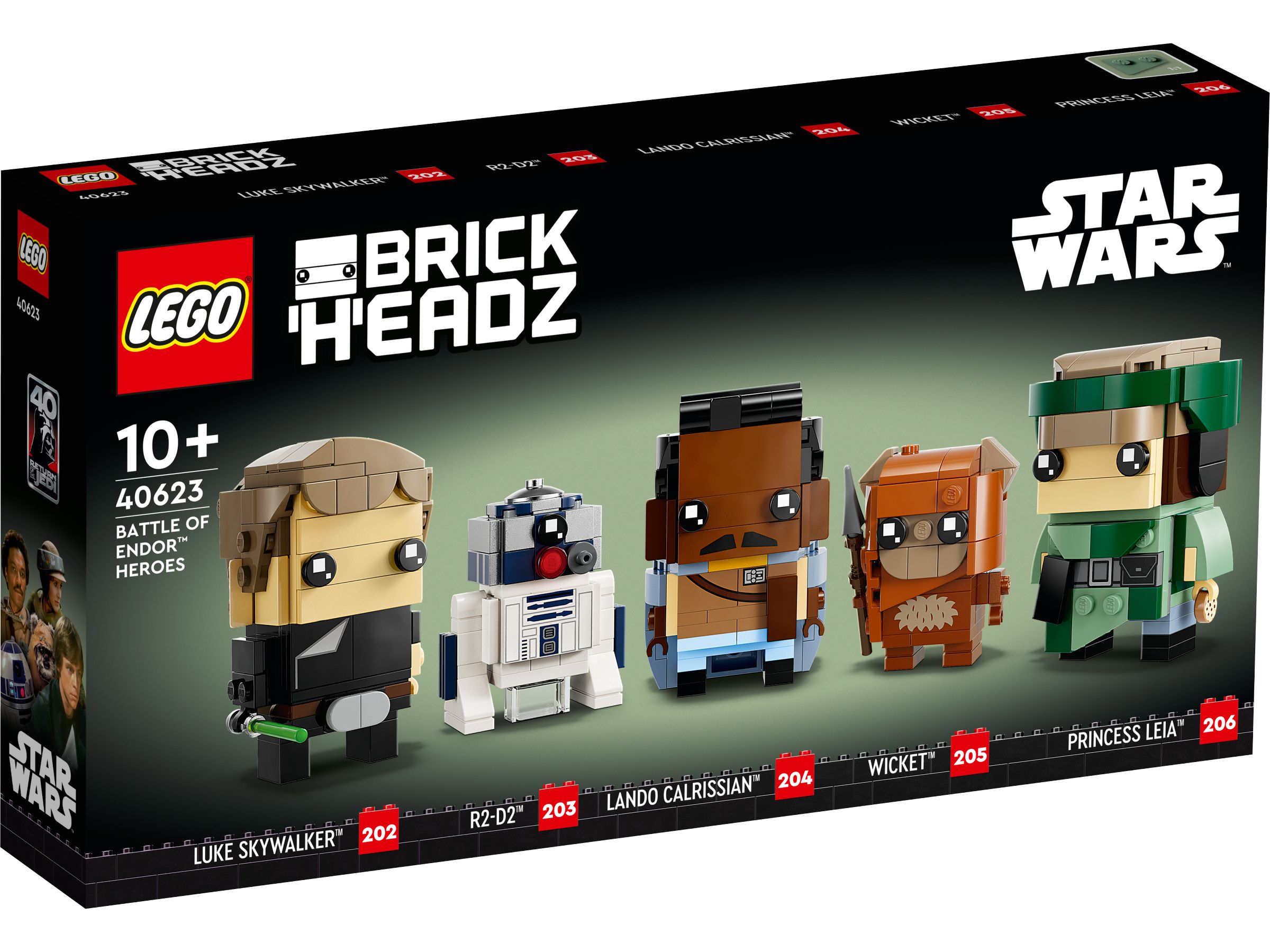 LEGO BrickHeadz 40623 Helden der Schlacht von Endor™ LEGO_40623_Box1_v29.jpg