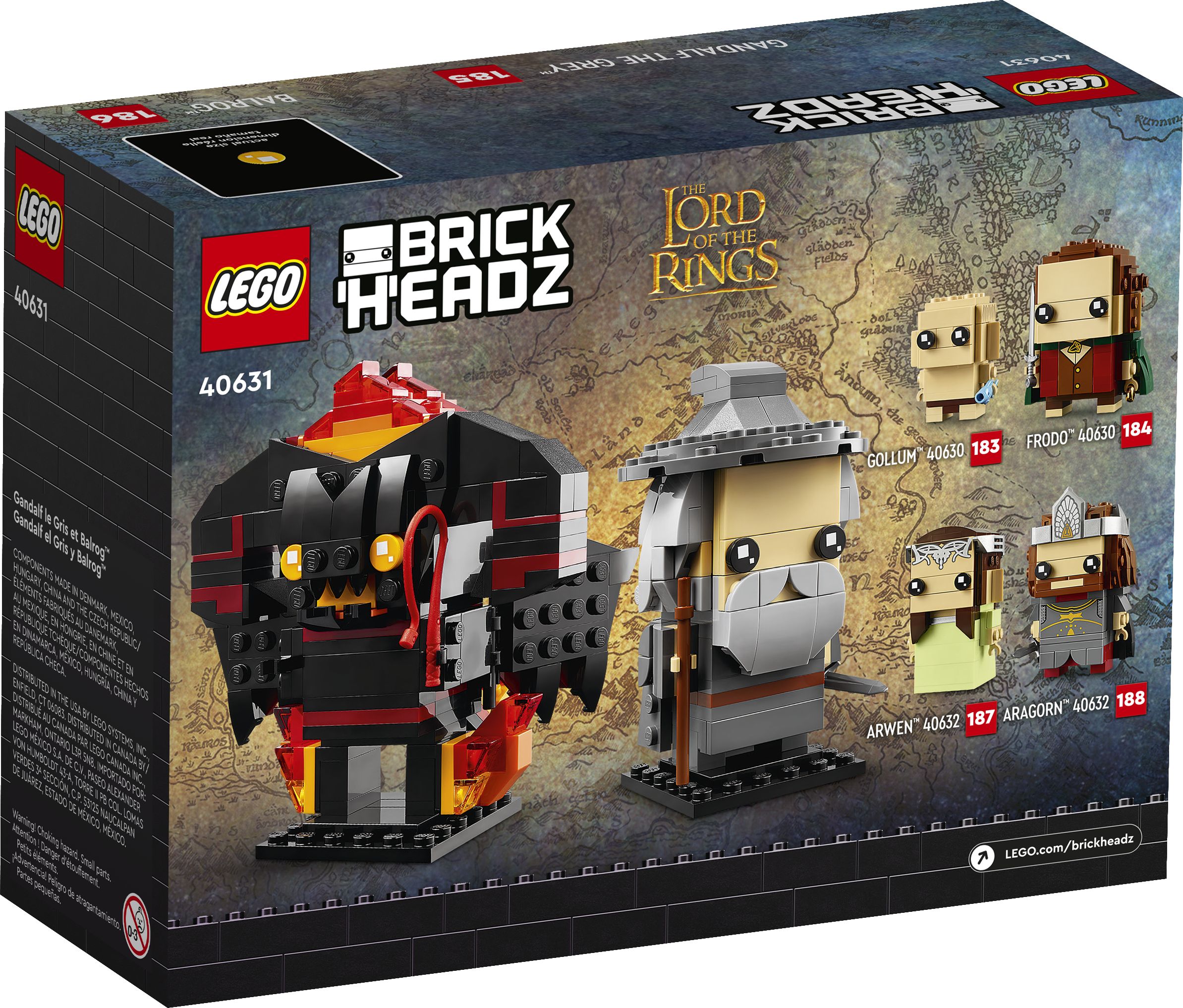 LEGO BrickHeadz 40631 Gandalf der Graue und Balrog™ LEGO_40631_Box5_v39.jpg
