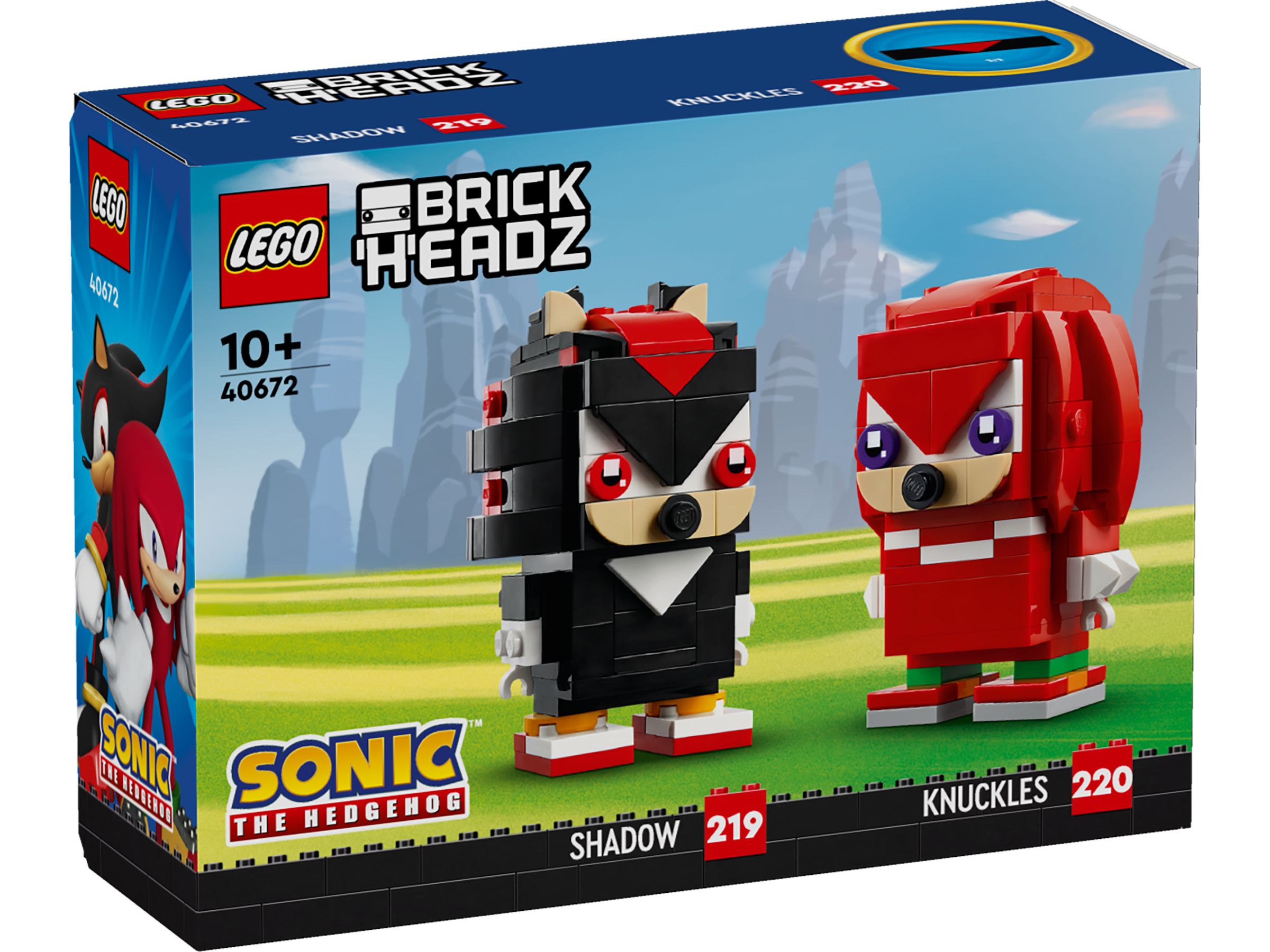 LEGO BrickHeadz 40672 Sonic the Hedgehog™: Knuckles & Shadow LEGO_40672_Box1_v29.jpg