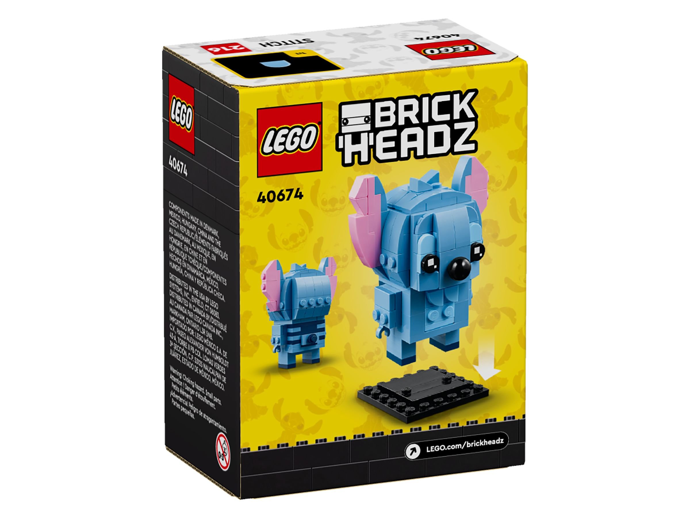 LEGO BrickHeadz 40674 Stitch LEGO_40674_alt2.jpg