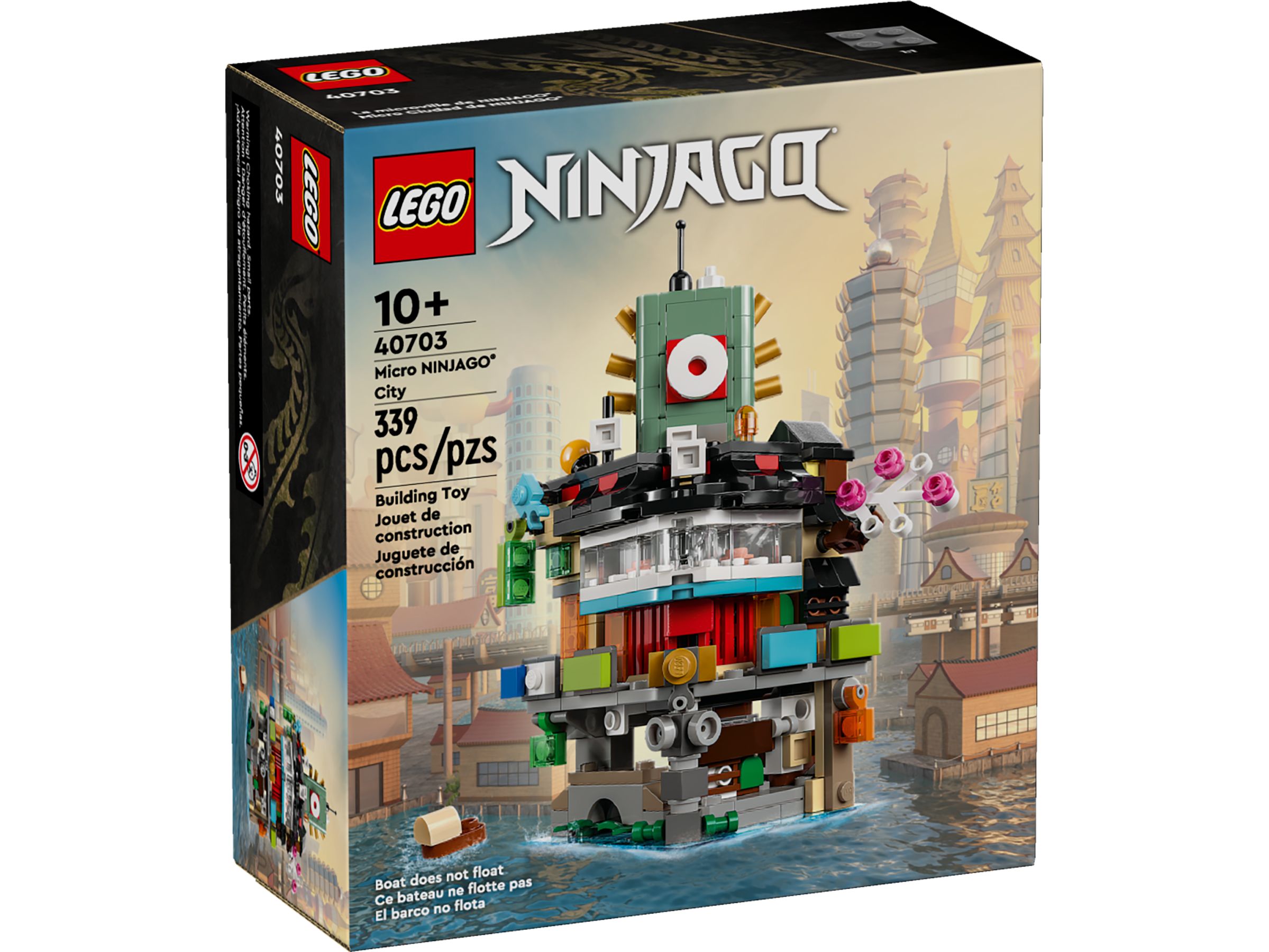 LEGO Ninjago 40703 Mikro-Modell von NINJAGO® City LEGO_40703_Box1_v39.jpg