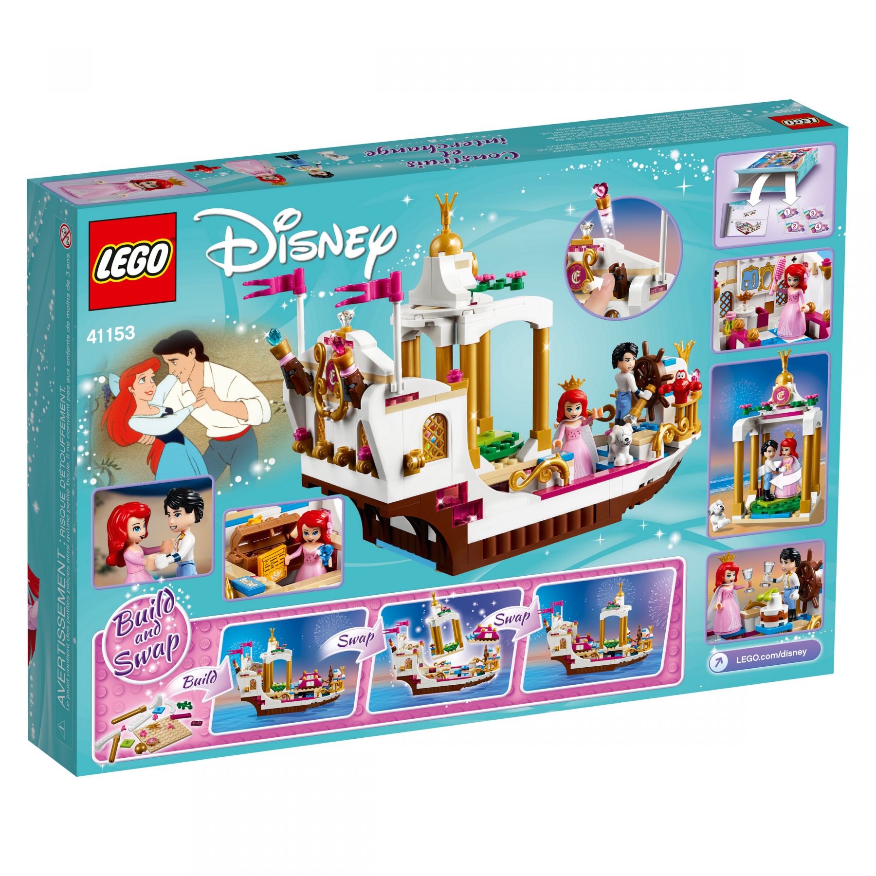 LEGO Disney 41153 Arielles königliches Hochzeitsboot LEGO_41153_alt2.jpg