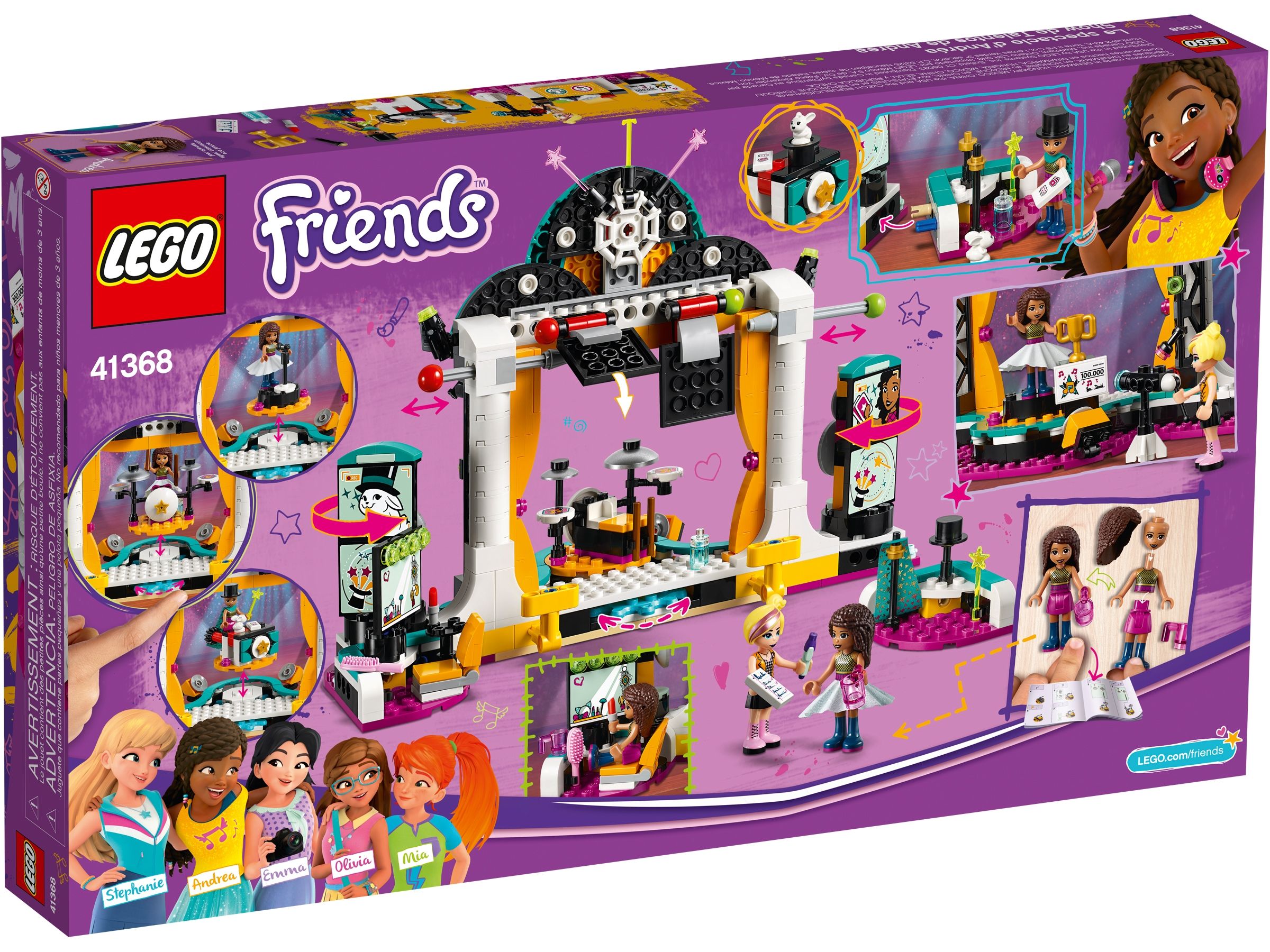 LEGO Friends 41368 Andreas Talentshow LEGO_41368_Box5_v39.jpg