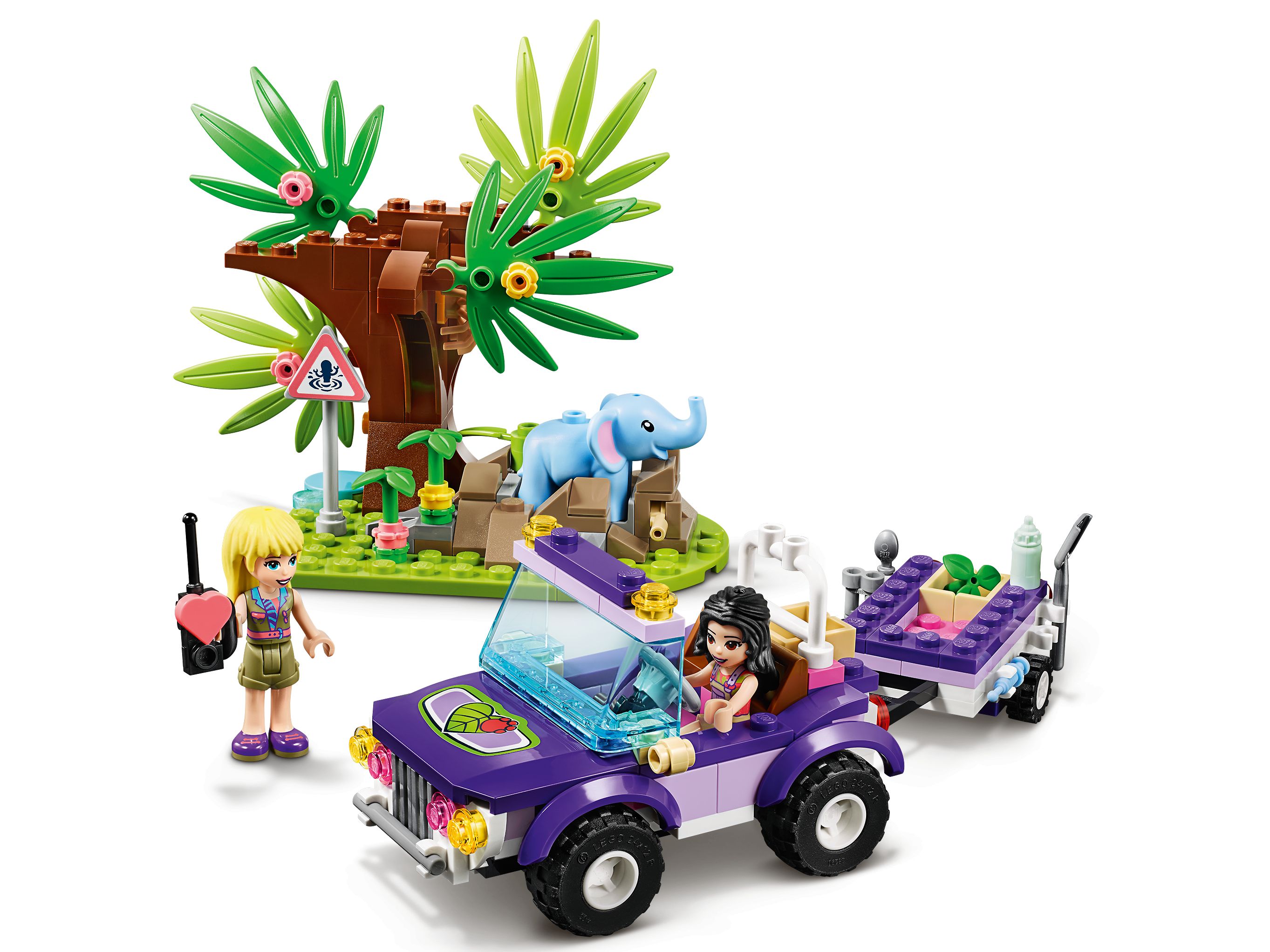 LEGO® Friends - Rettung des Elefantenbabys mit Transporter ...