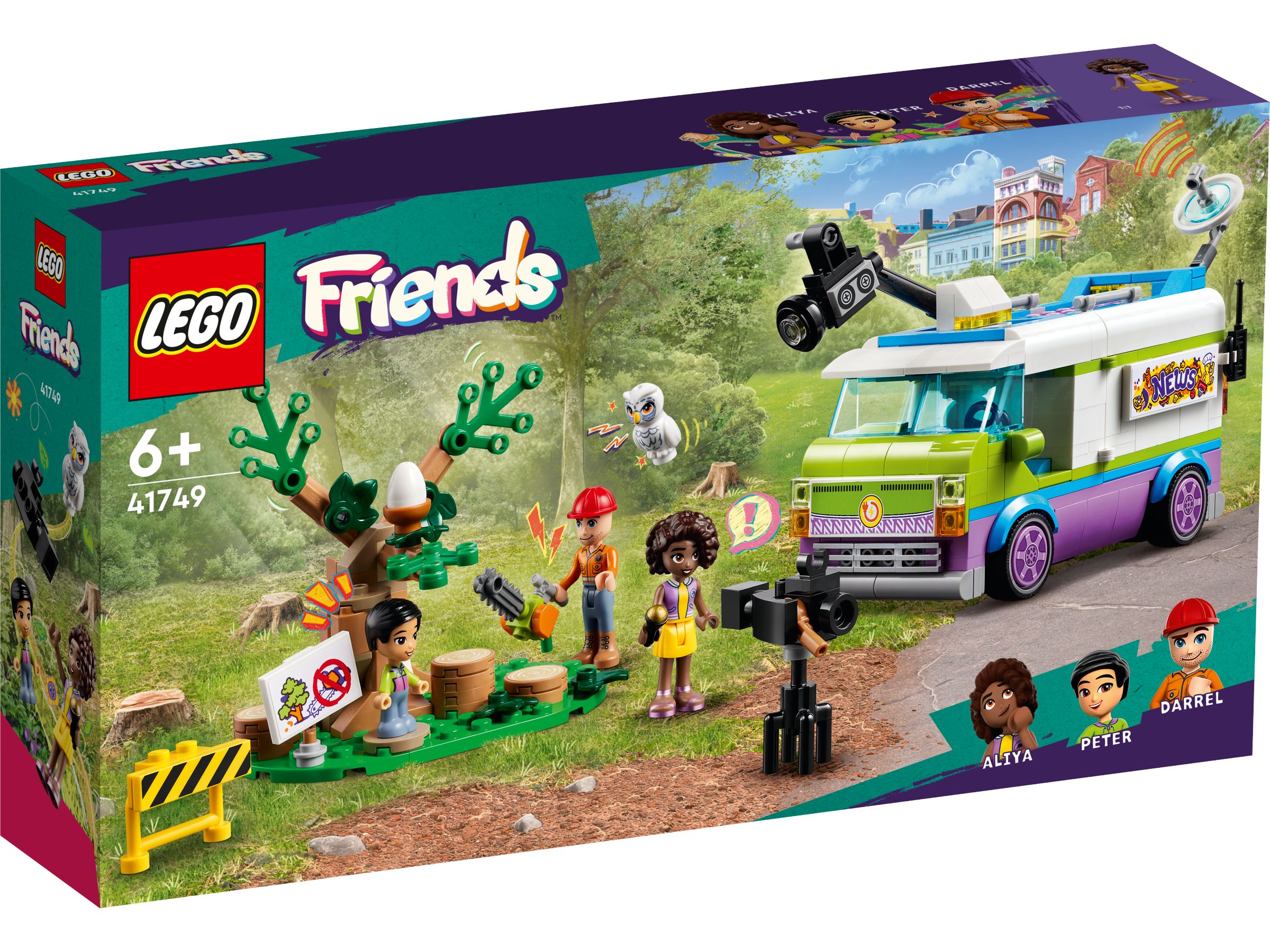 LEGO Friends 41749 Nachrichtenwagen LEGO_41749_Box1_v29.jpg