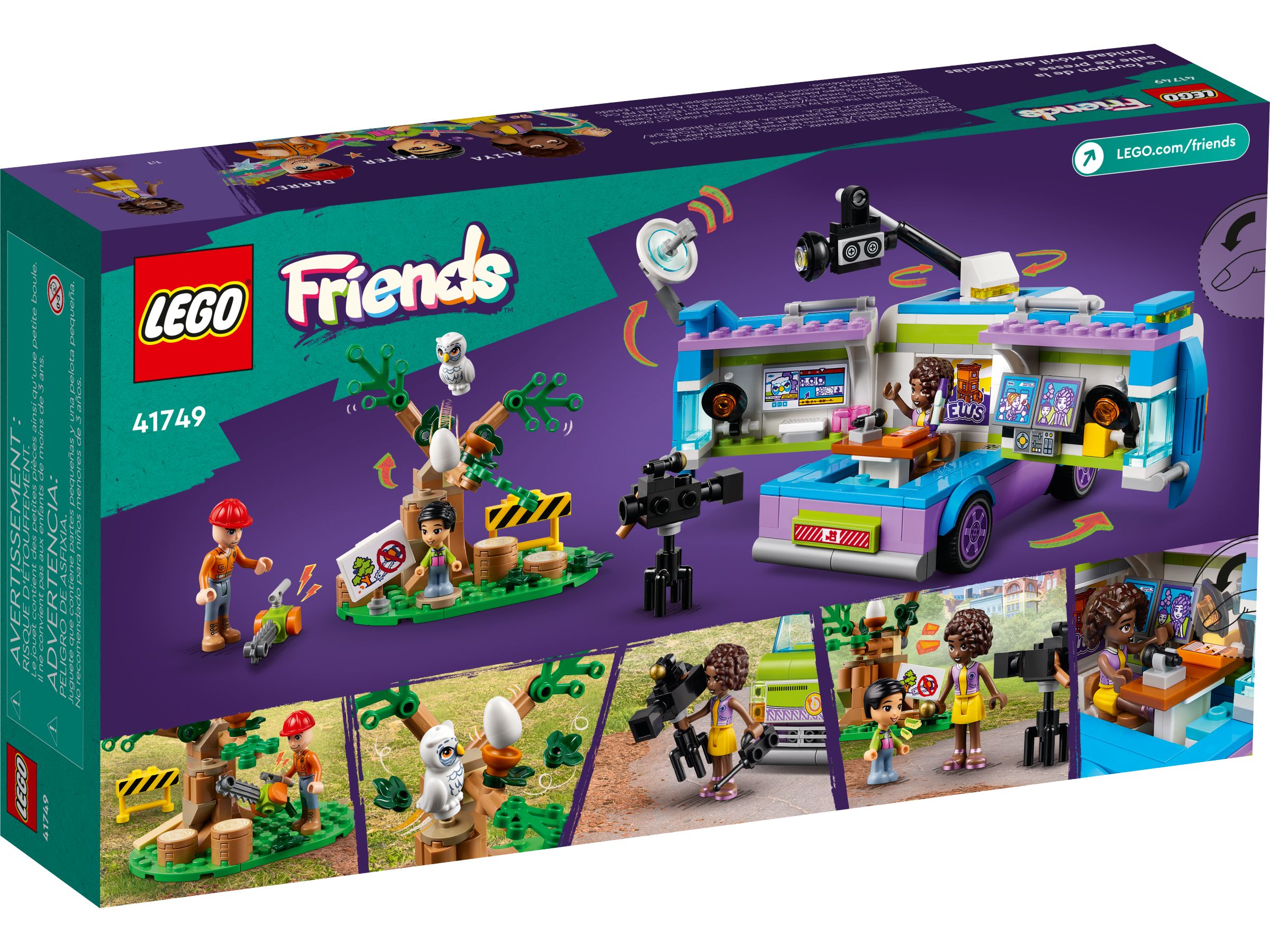 LEGO Friends 41749 Nachrichtenwagen LEGO_41749_Box5_v39.jpg