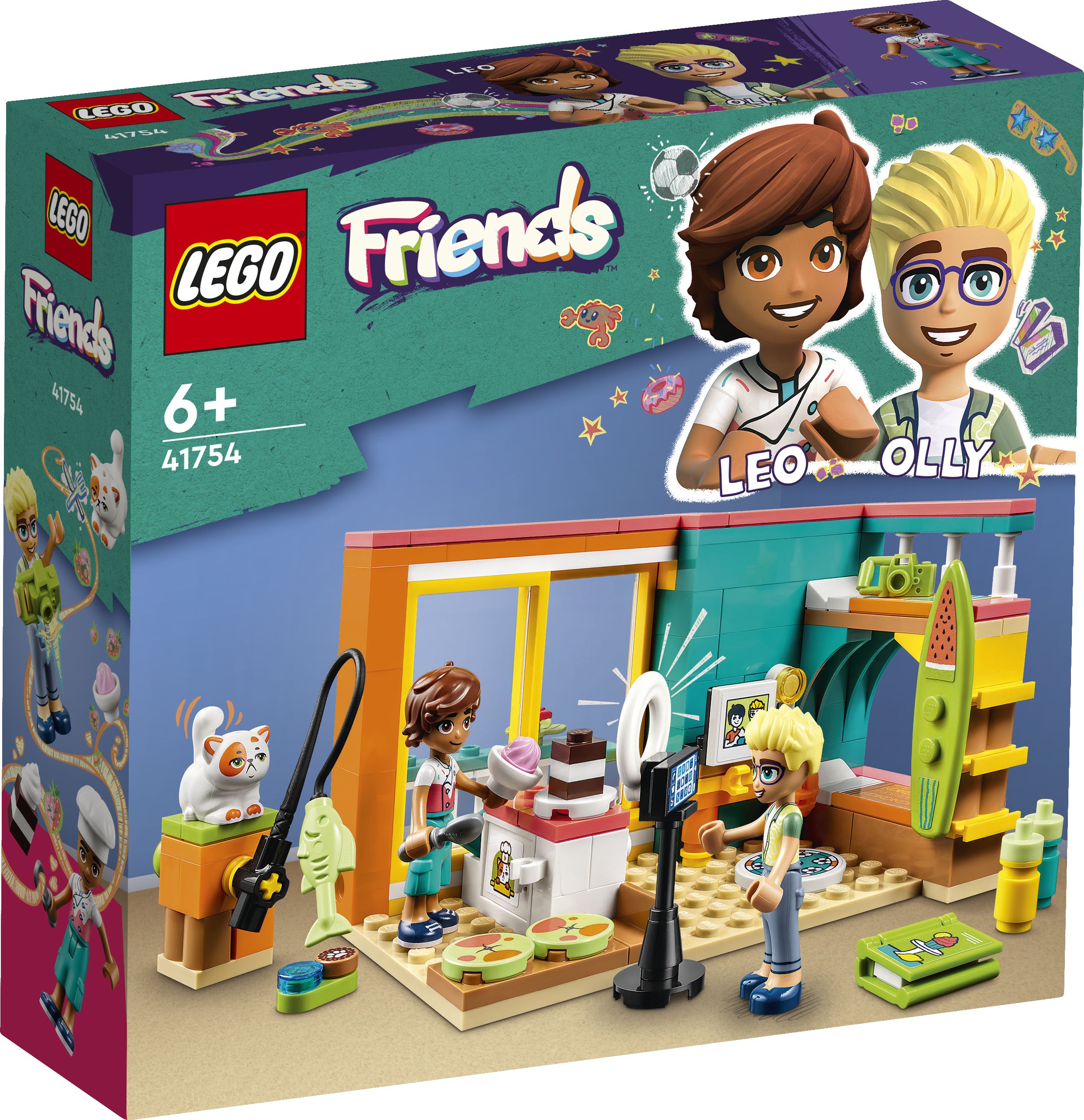 LEGO Friends 41754 Leos Zimmer LEGO_41754_Box1_v29.jpg