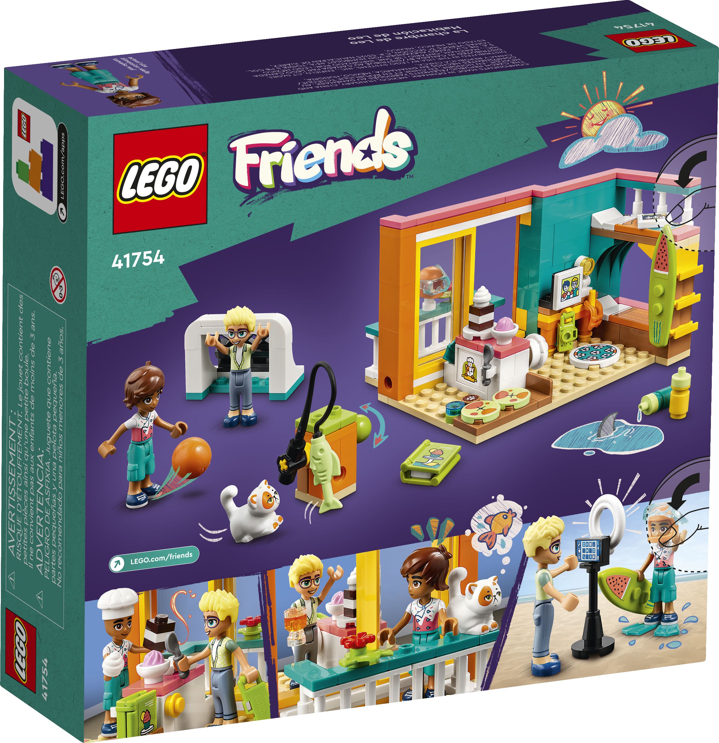 LEGO Friends 41754 Leos Zimmer LEGO_41754_Box5_v39.jpg